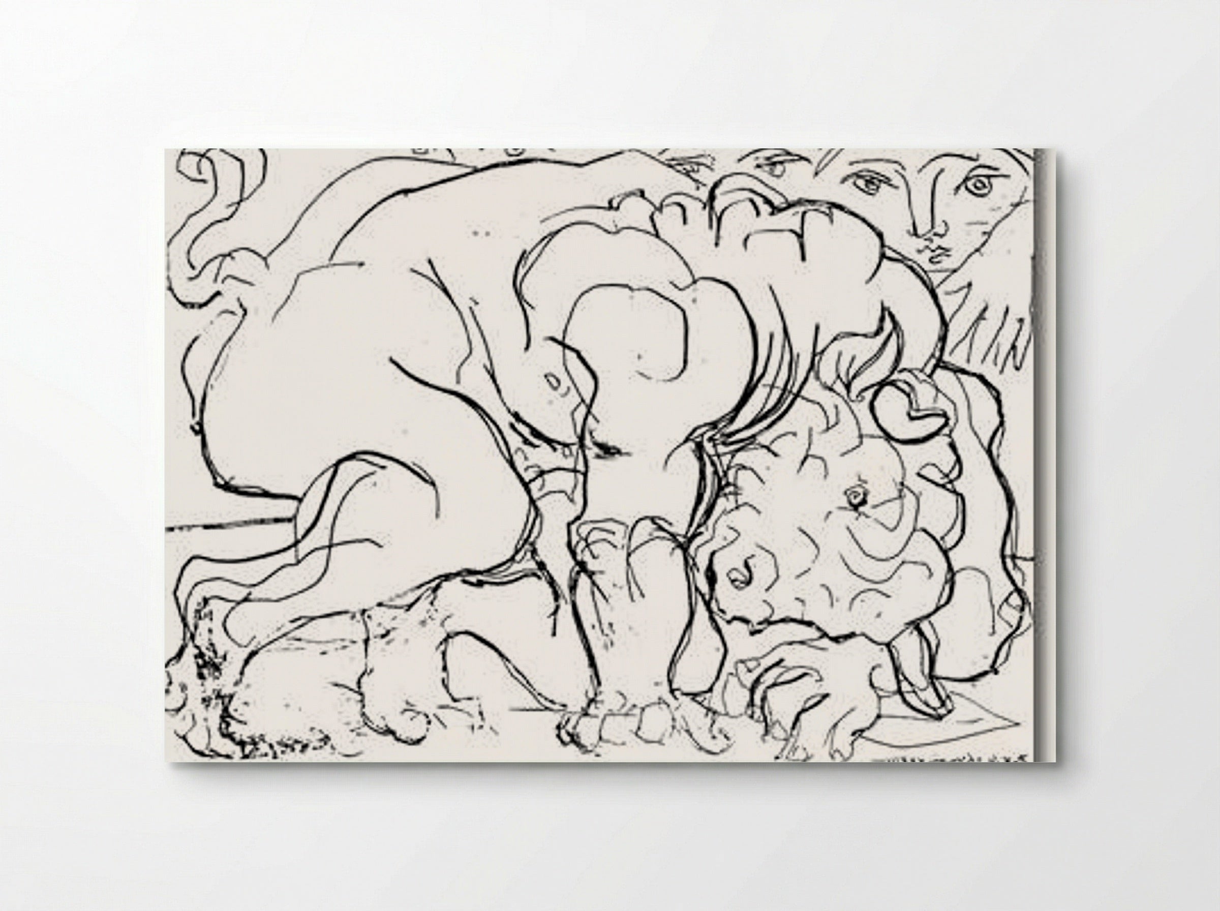 Minotaur is Wounded - Pablo Picasso - Poster