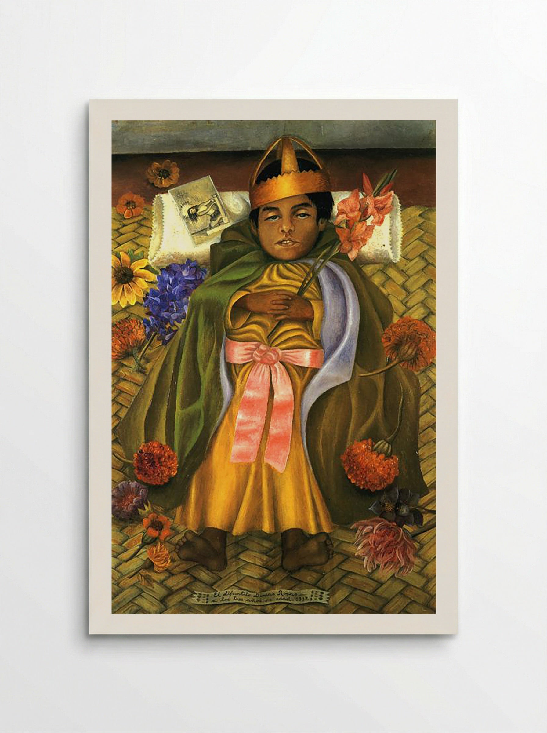 The Deceased Dimas Rosas at Three Years Old - Frida Kahlo - Poster