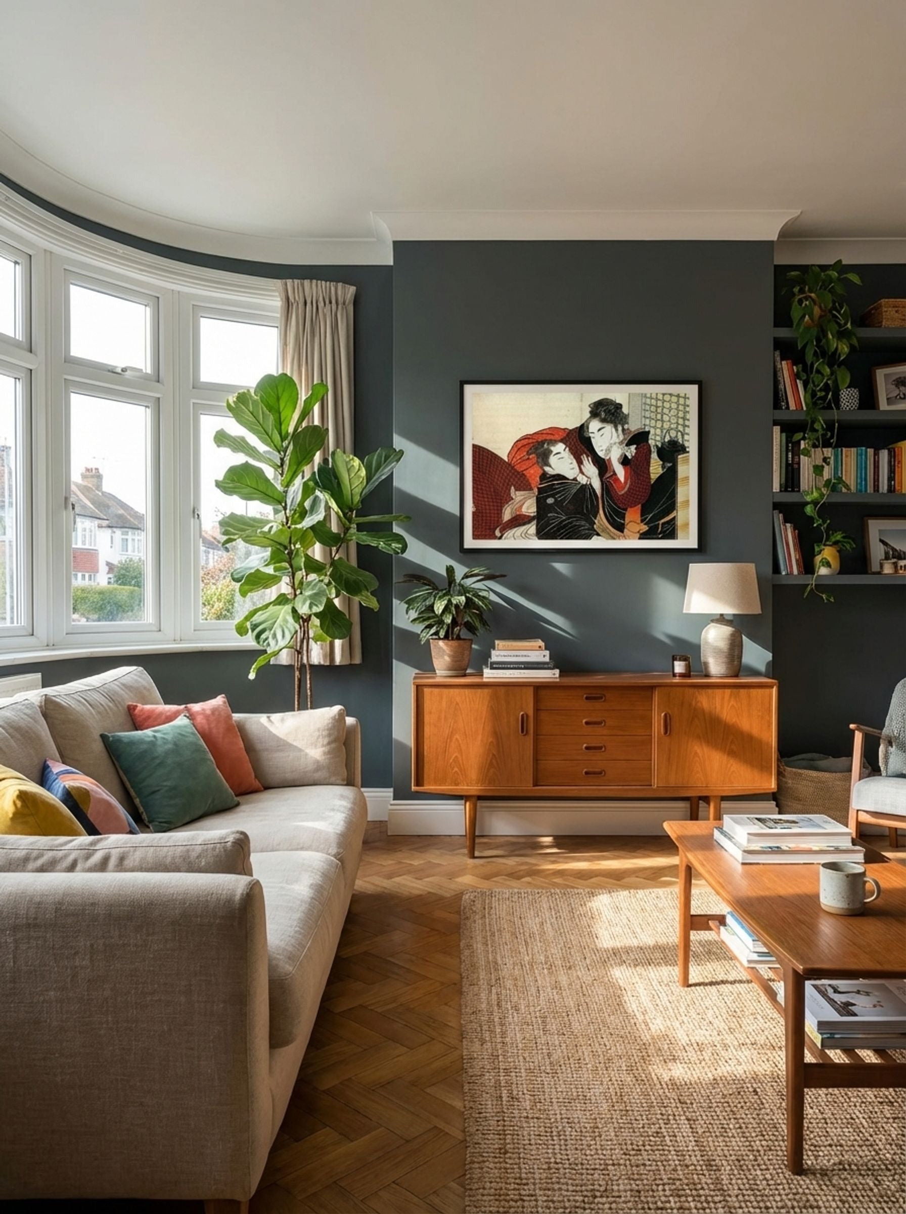 A Scene from the 'Poem of the Pillow' - Kitagawa Utamaro - Lifestyle