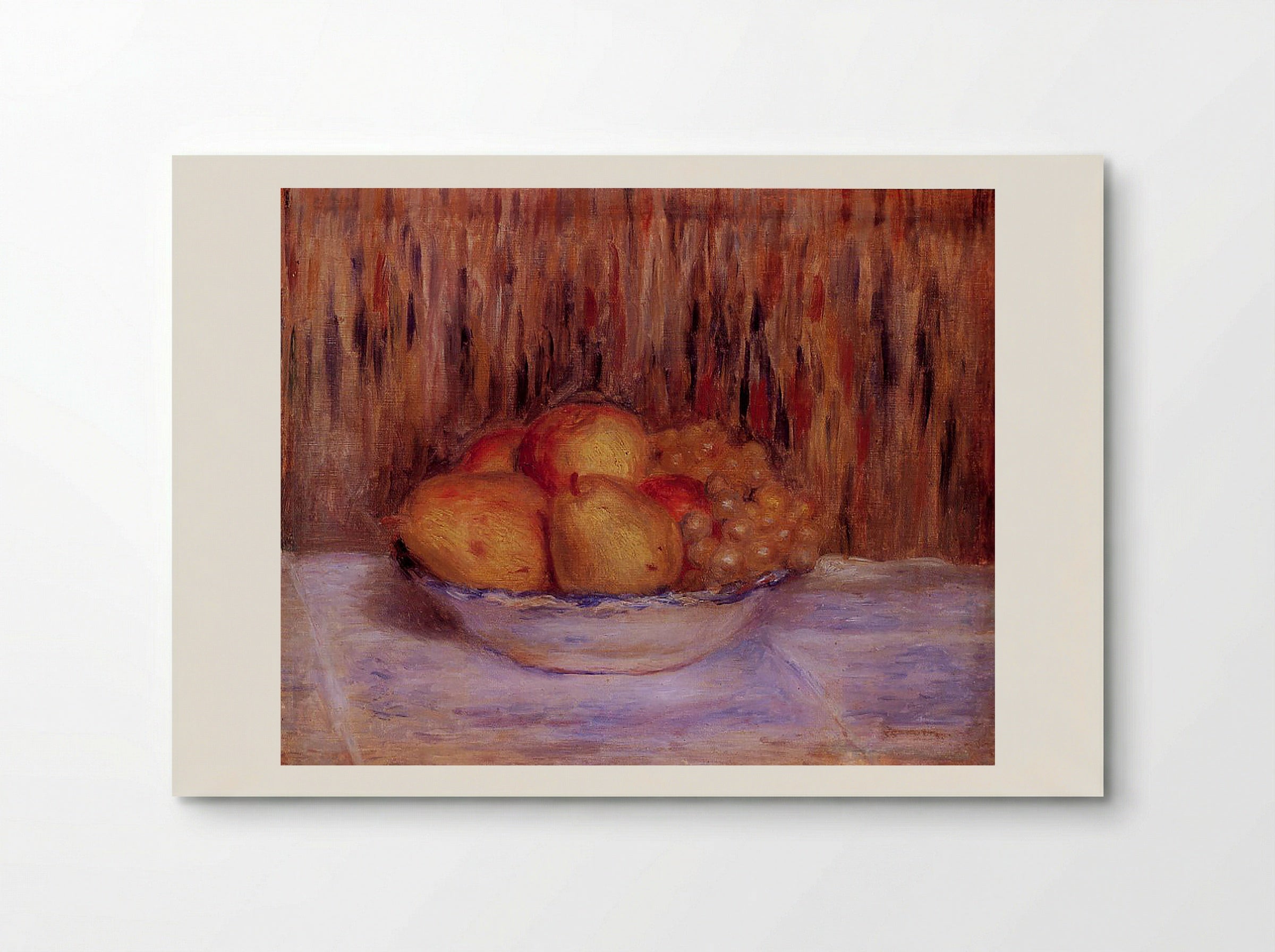 Still Life with Pears and Grapes - Pierre-Auguste Renoir - Poster
