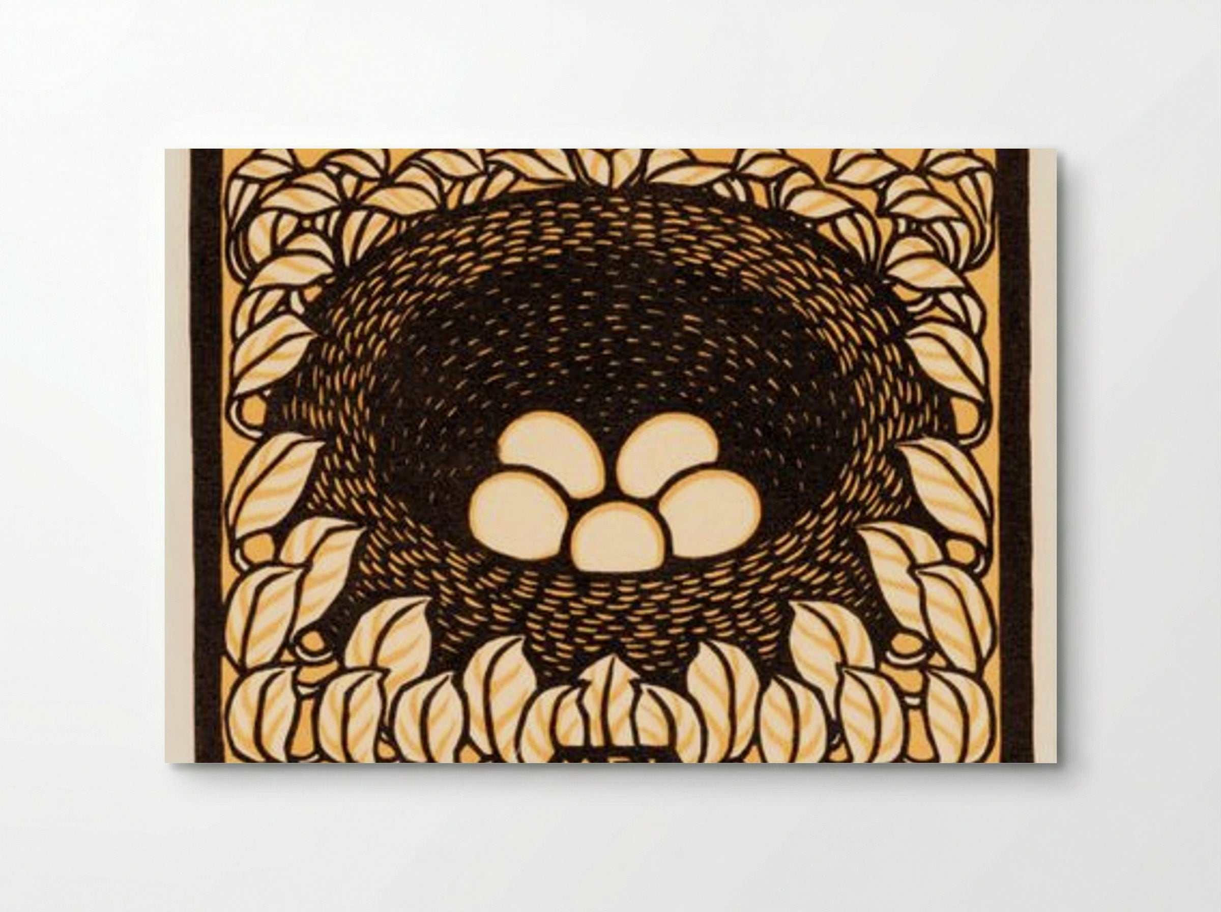 May (Eggs in Nest) - Julie de Graag - Poster