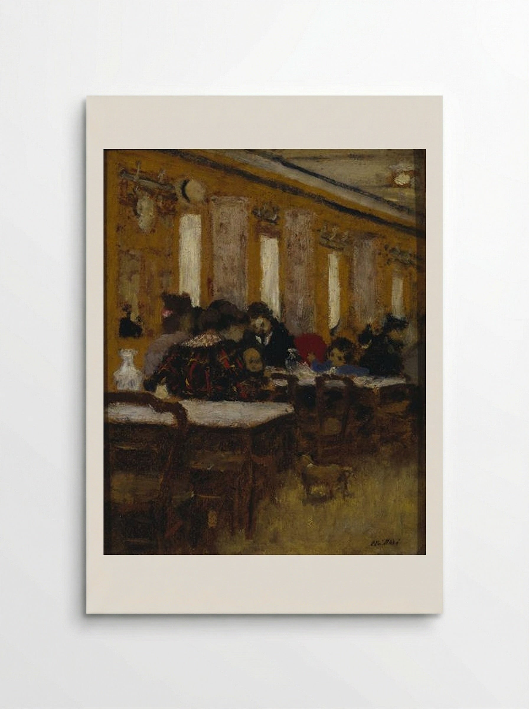 The Little Restaurant - Édouard Vuillard - Poster