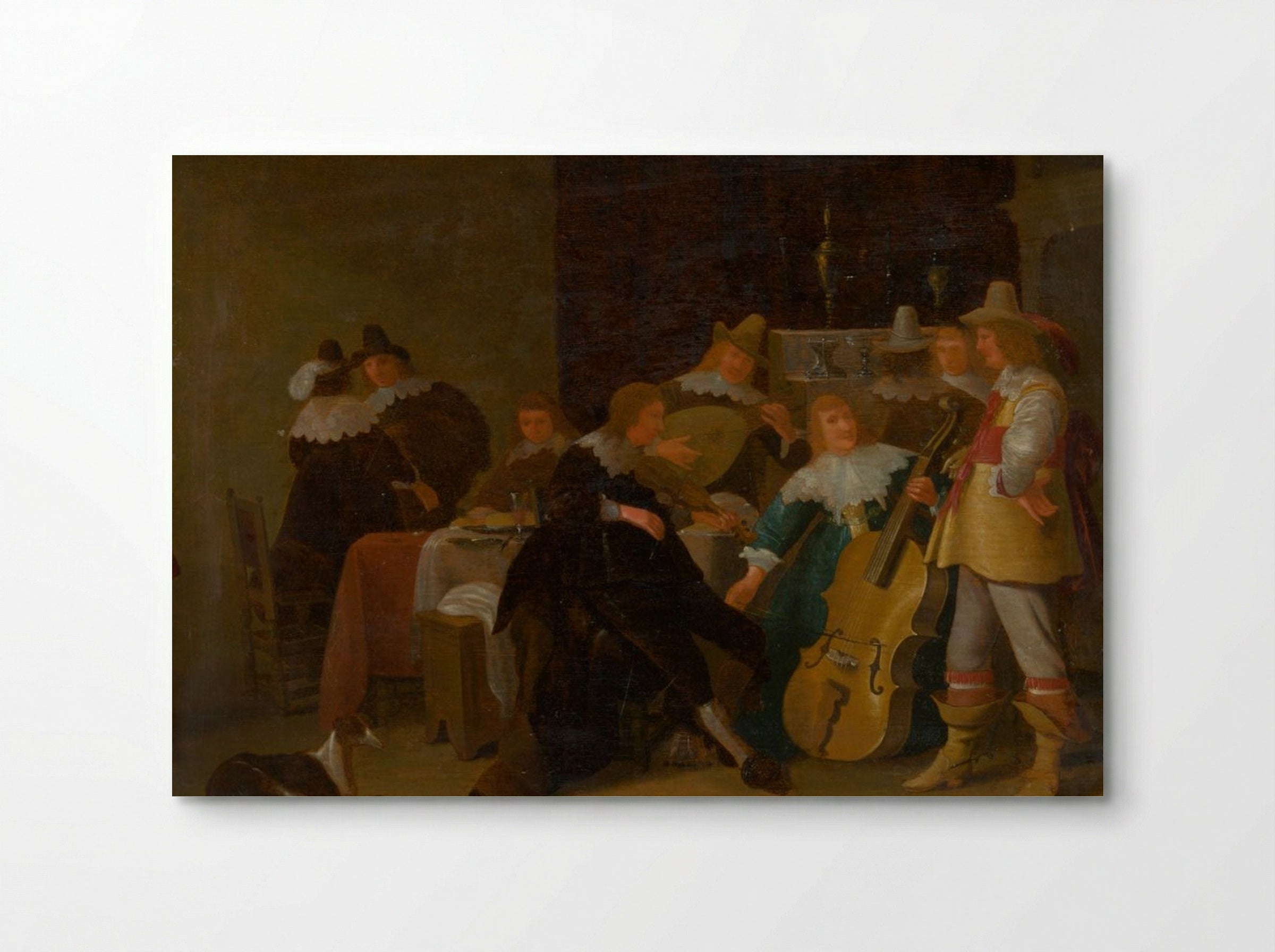 The Home Concert - Cornelis Saftleven - Poster
