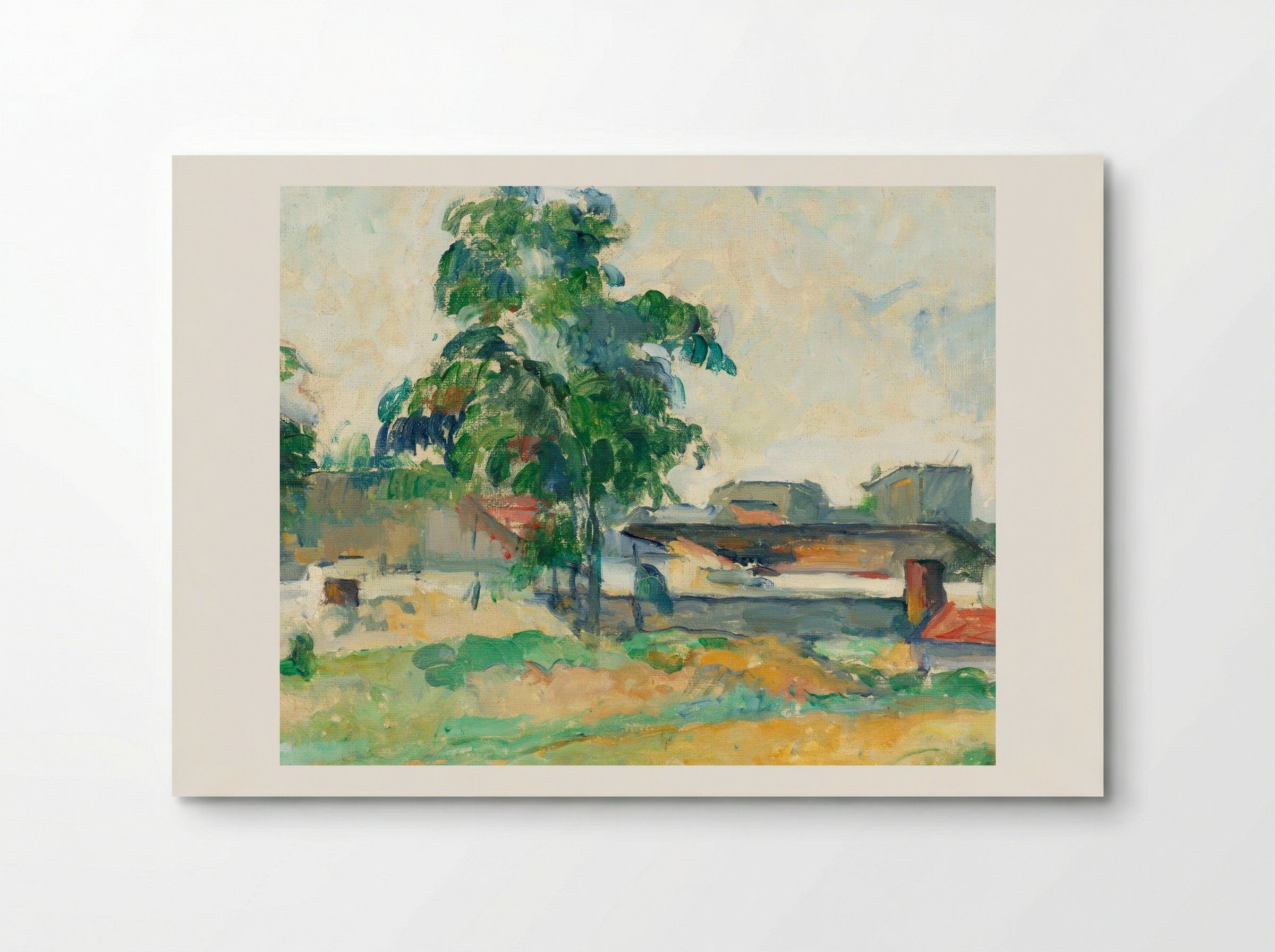 Landscape near Paris - Paul Cézanne - Poster