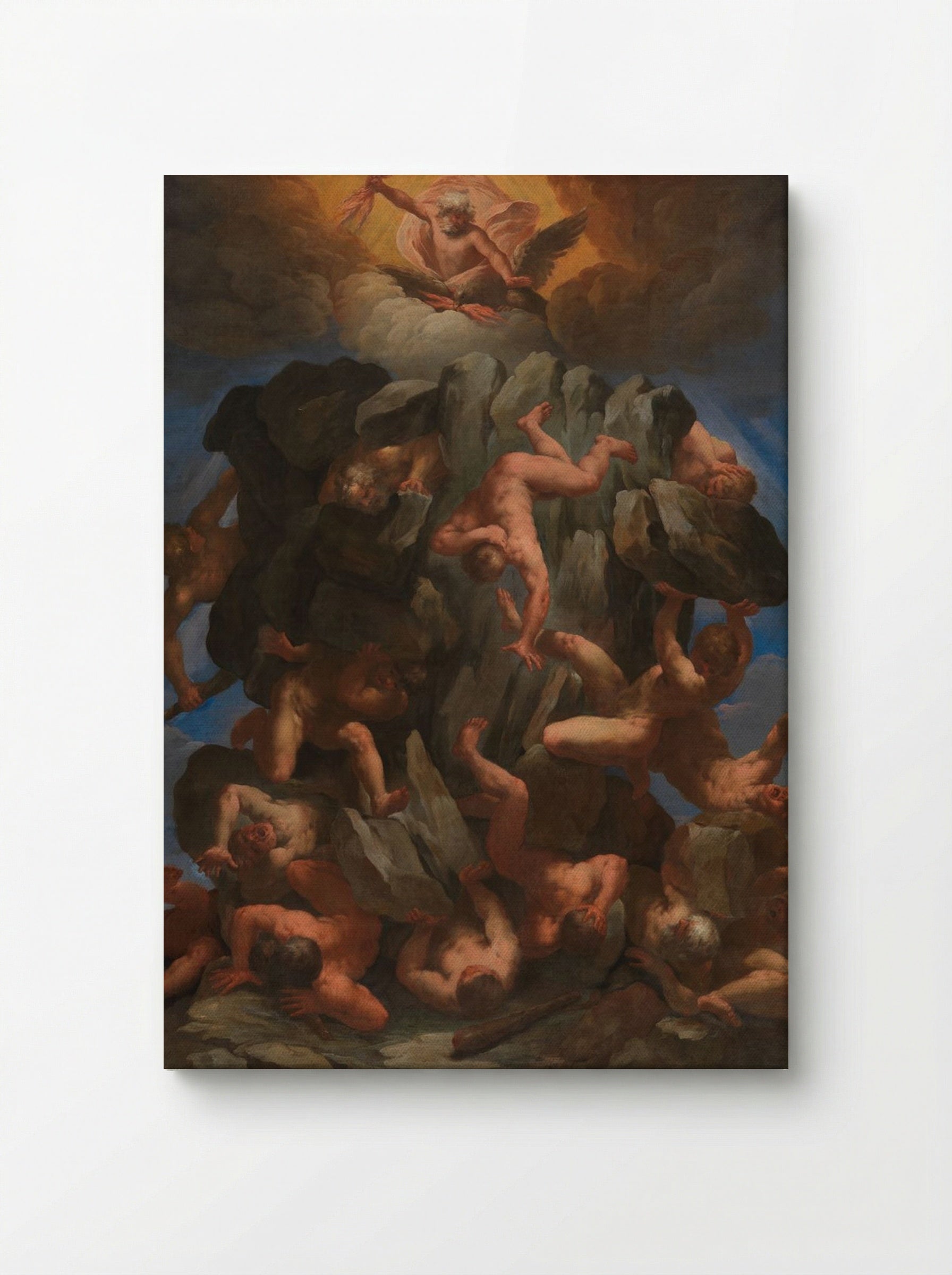The Fall of the Giants - Guido Reni - Canvas