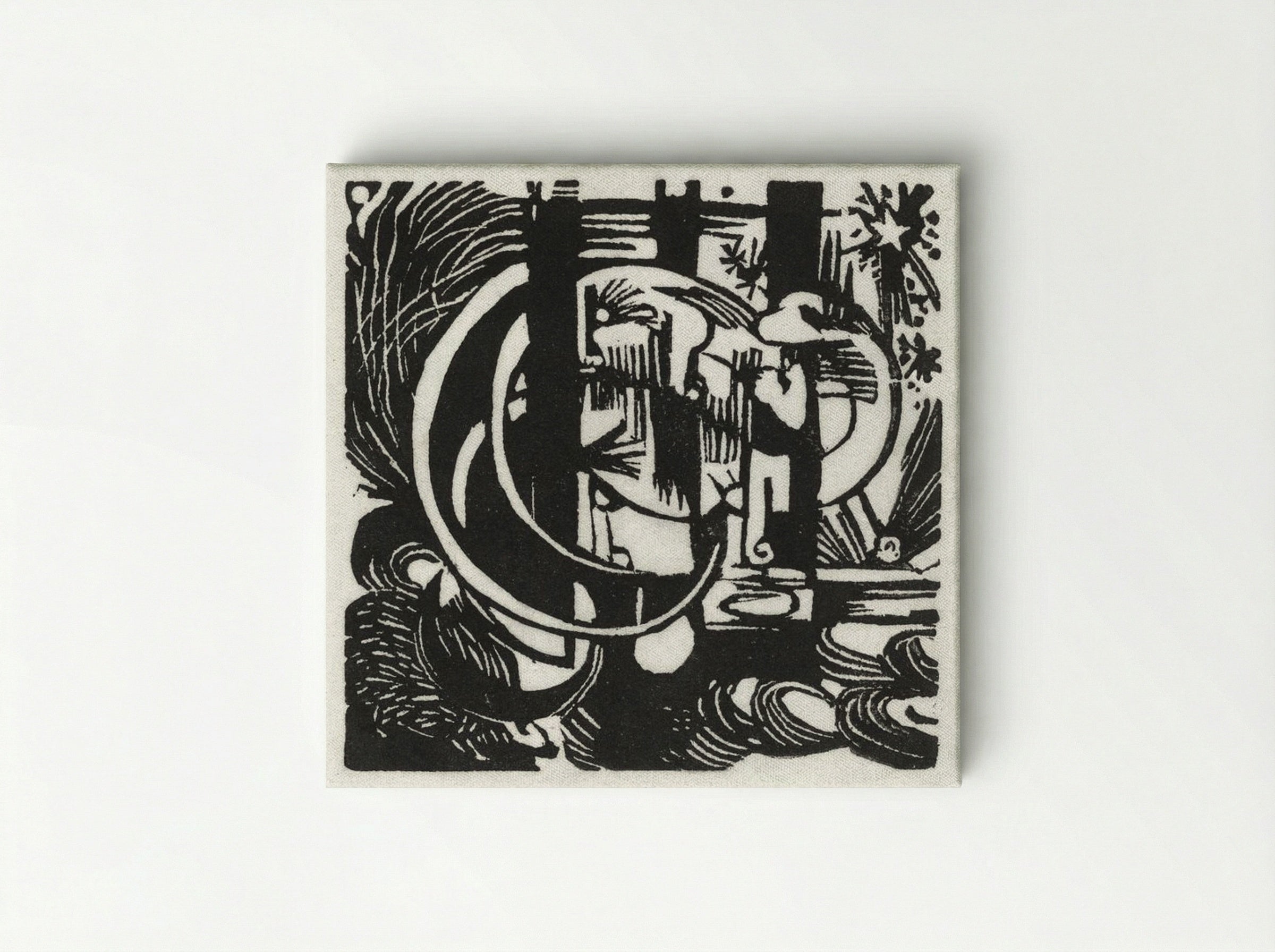 Lizards - Franz Marc - Canvas