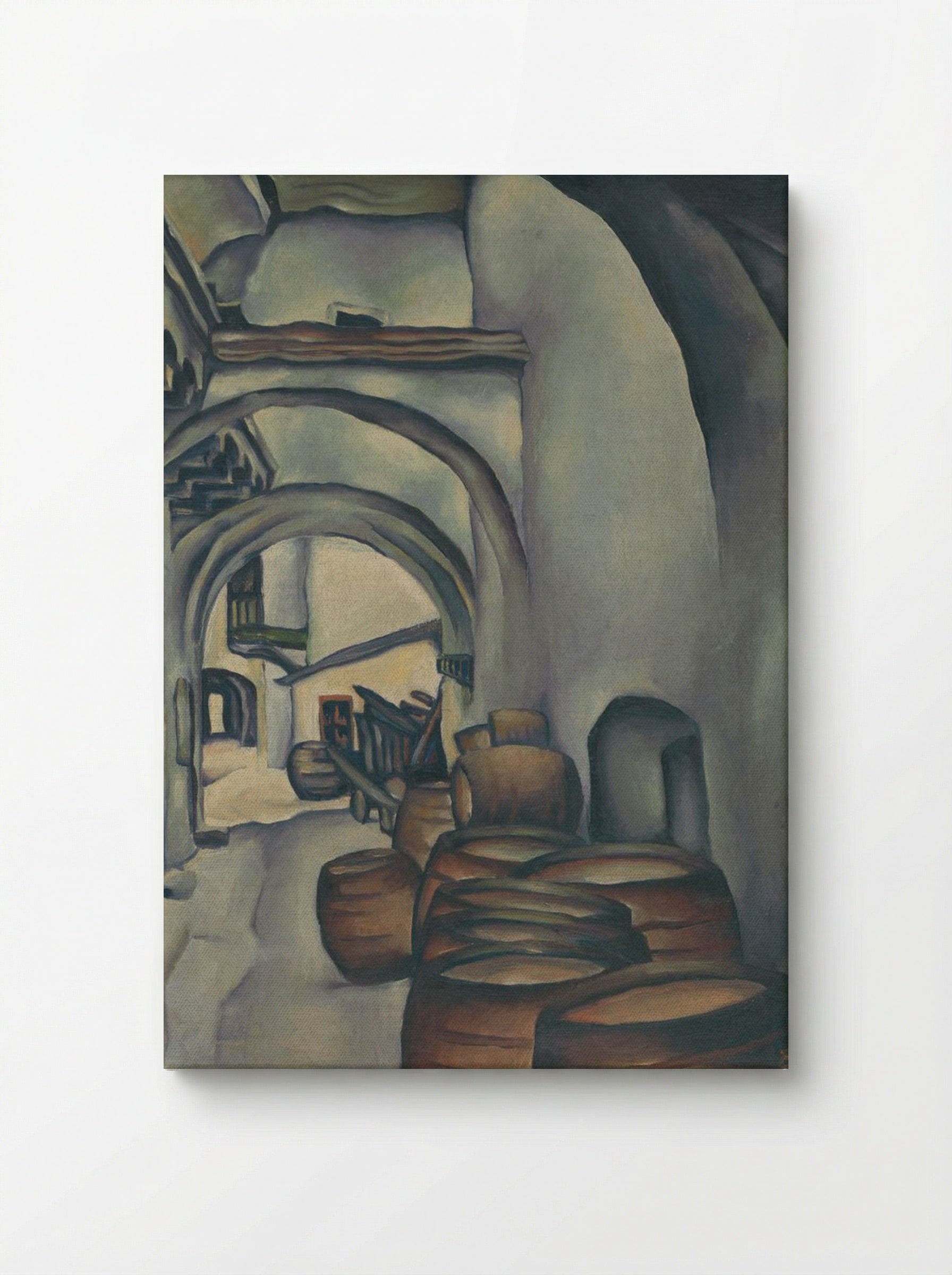 Kositsky Yard - Konstantin Bauer - Canvas