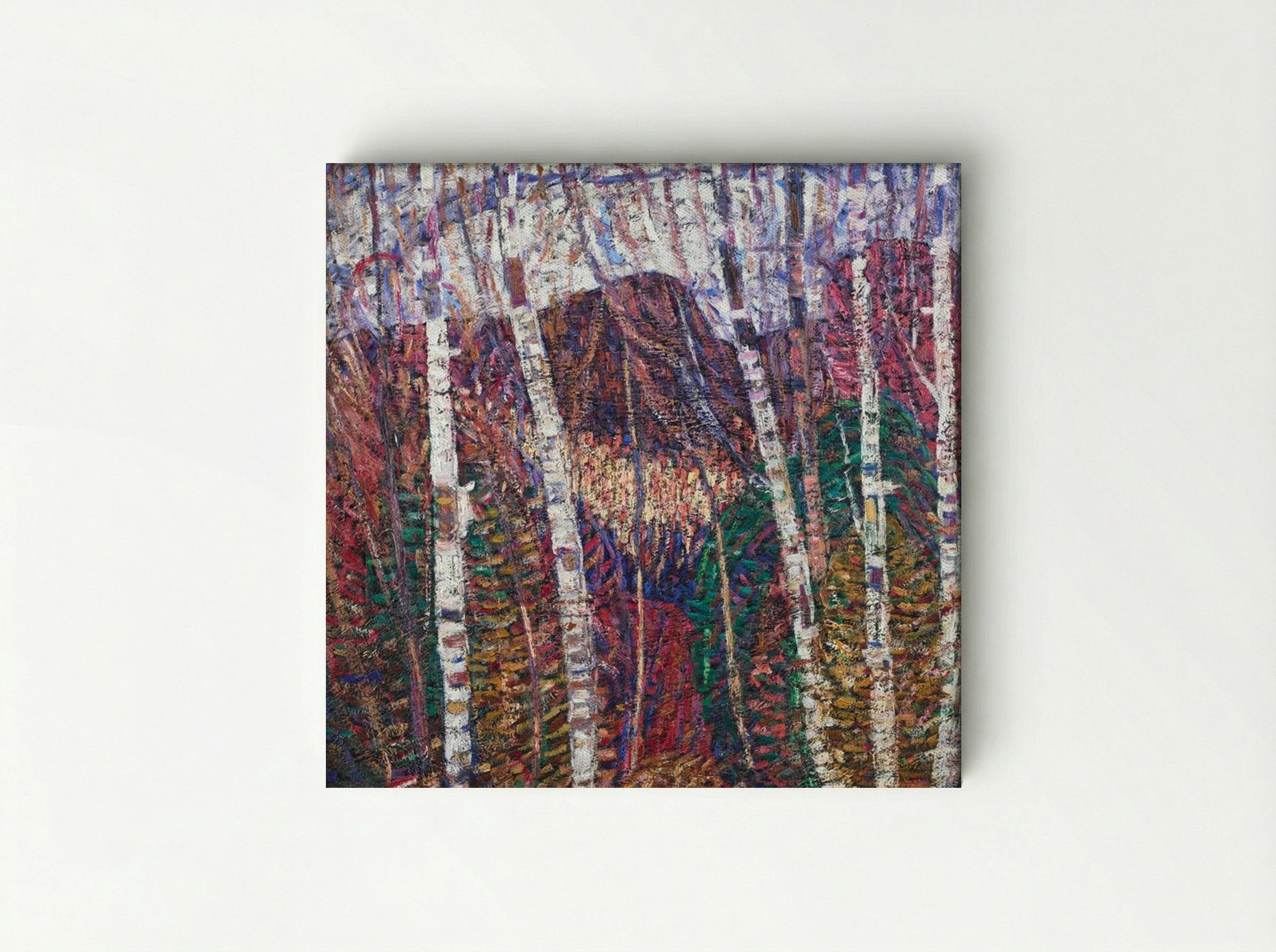 White Birches - Marsden Hartley - Canvas