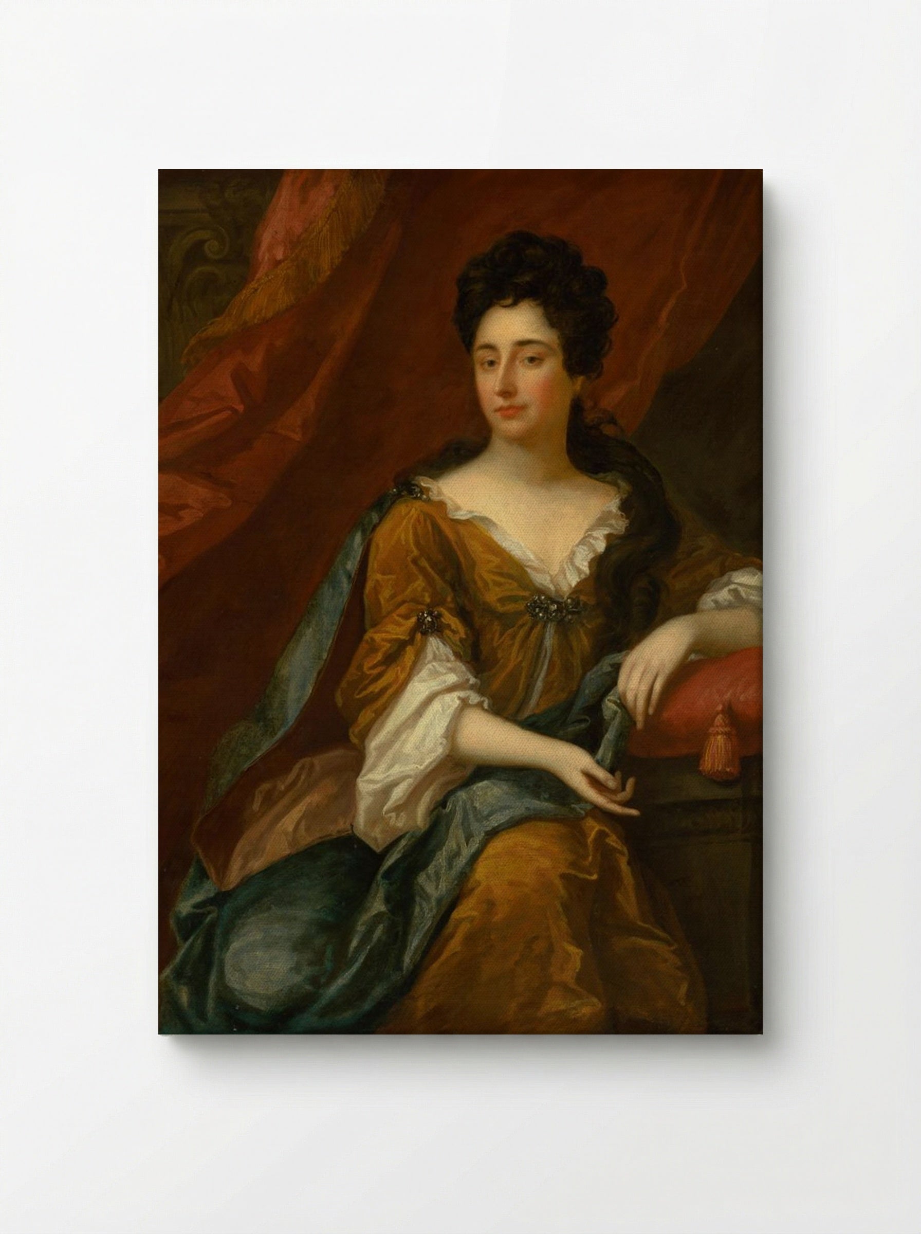 Portrait of a Seated Lady - Thomas Gainsborough - Canvas