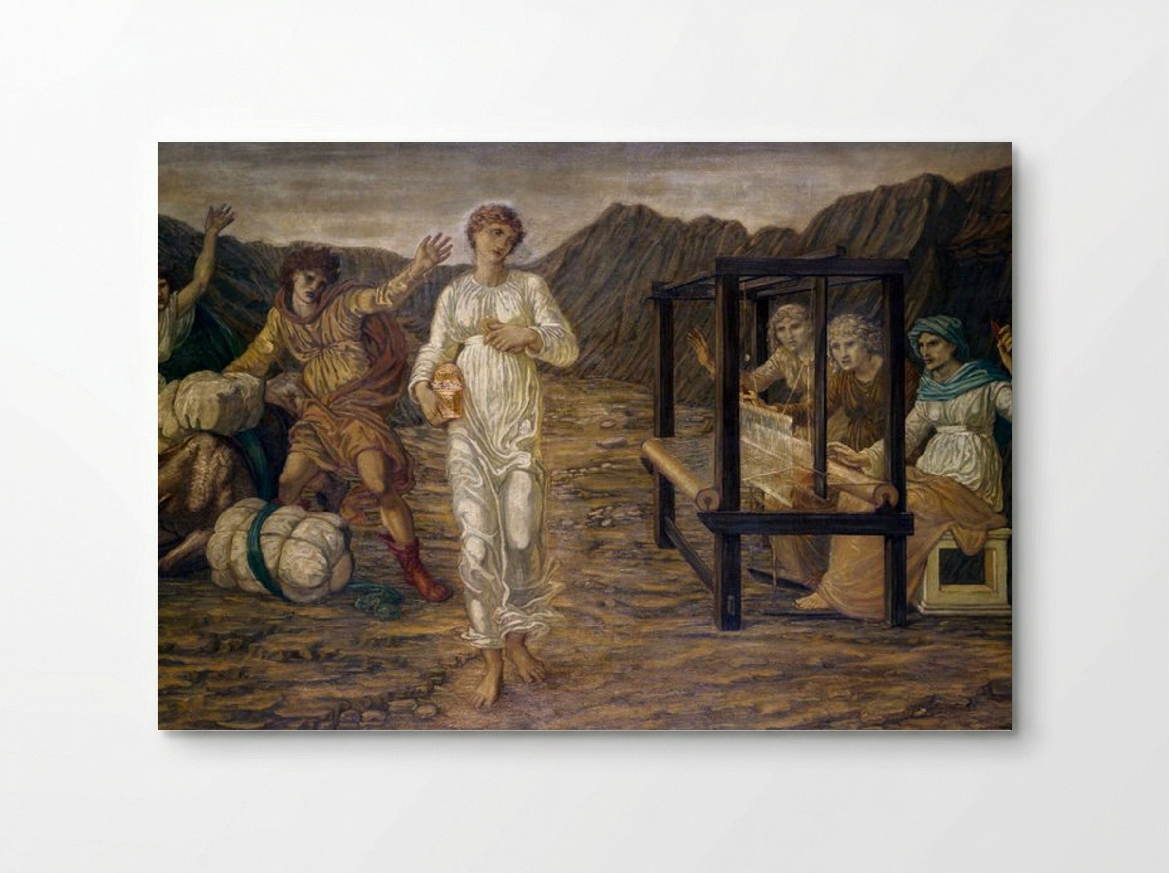 Psyche Set by Venus the Task - Edward Burne-Jones - Poster