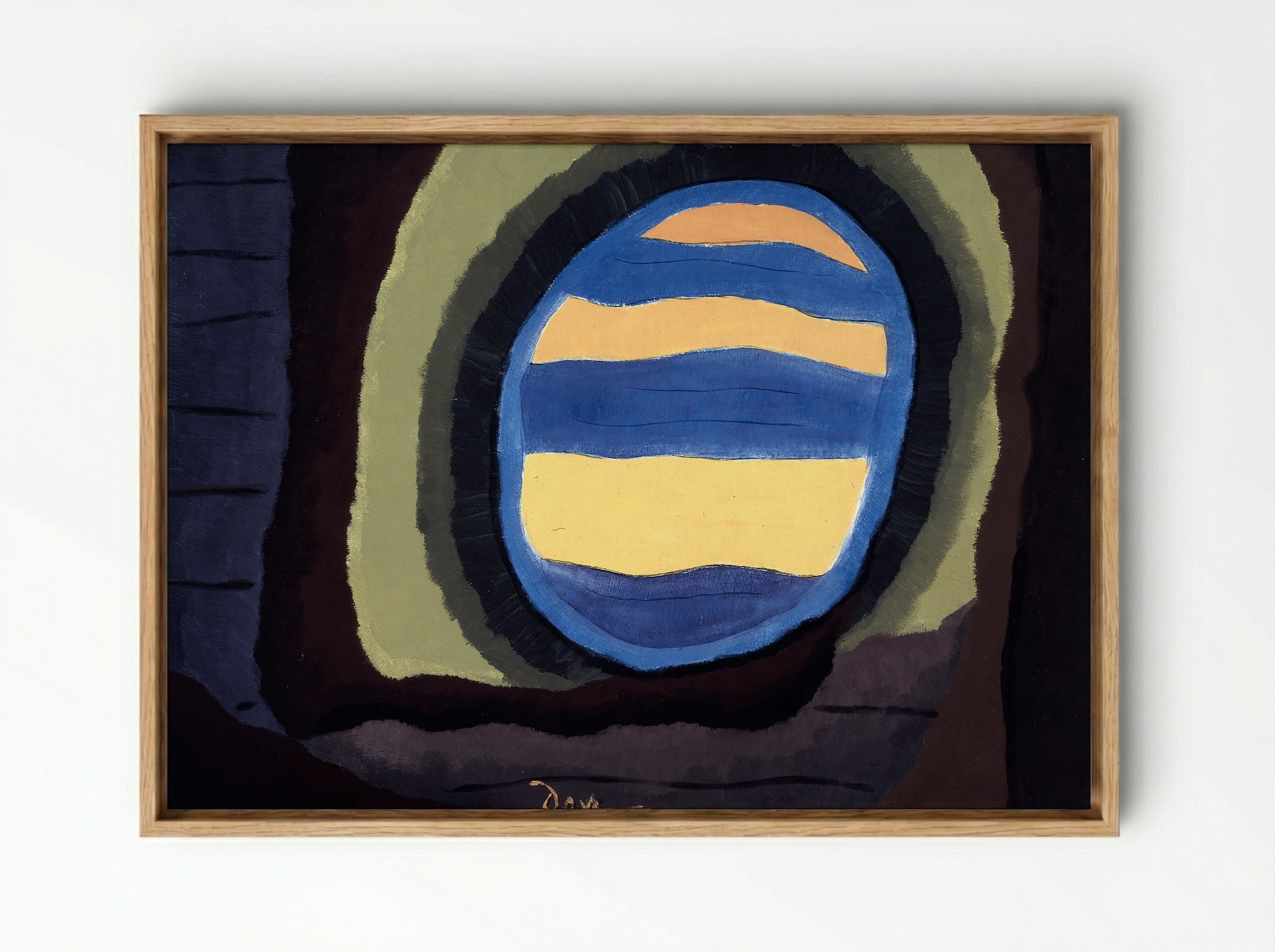 Out the Window - Arthur Dove - Framed Canvas Wood