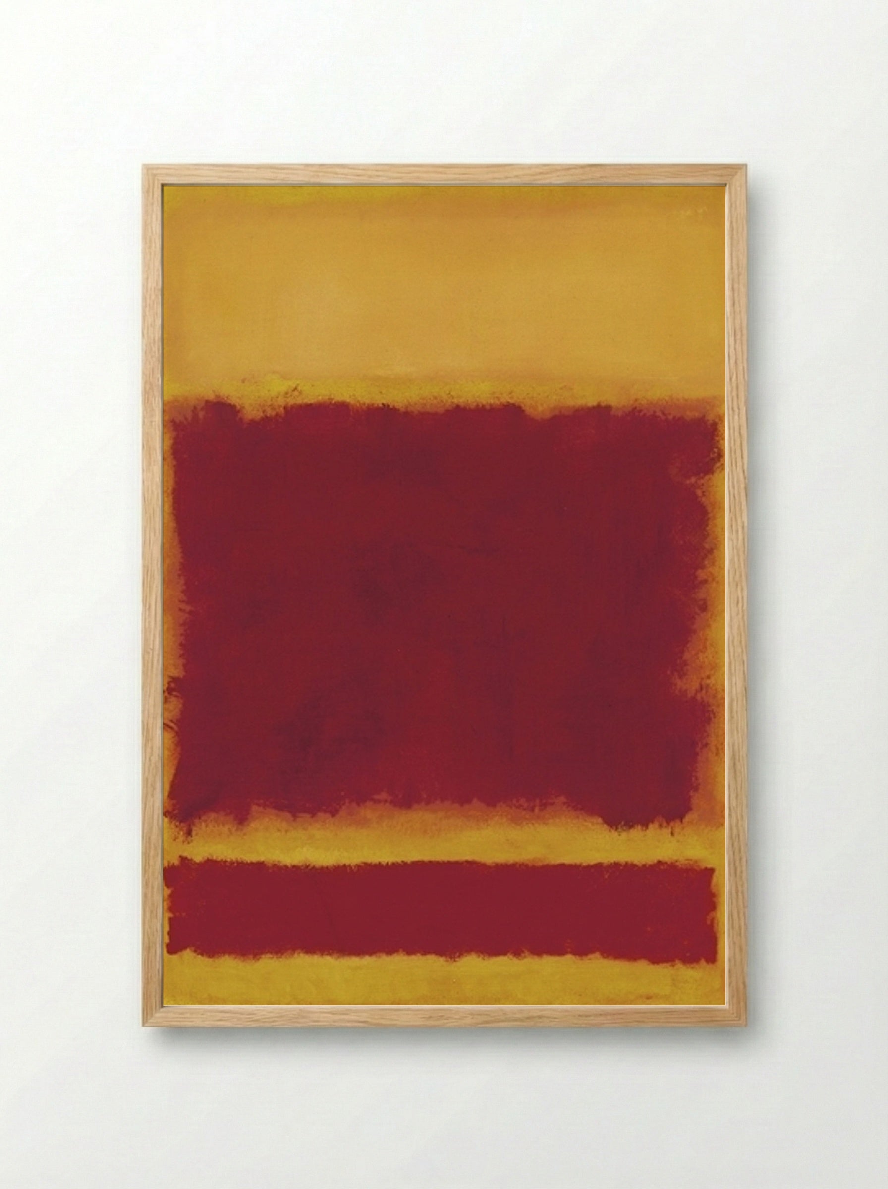 Untitled (Colour Field Composition) - Mark Rothko - Framed Print Wood