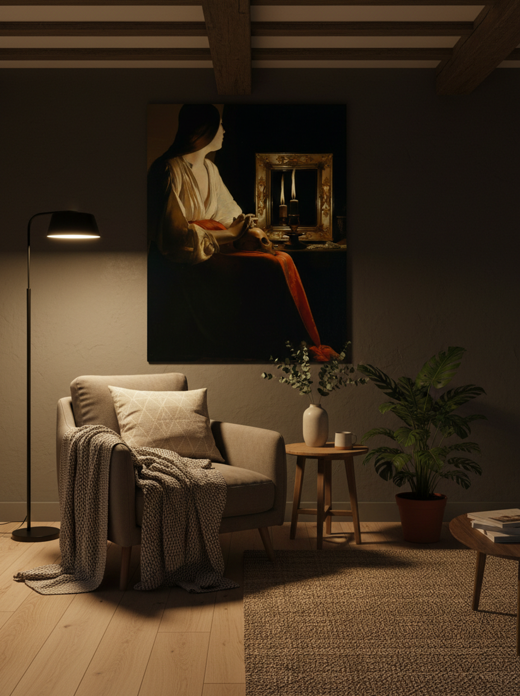 The Penitent Magdalen - Georges de La Tour - Lifestyle