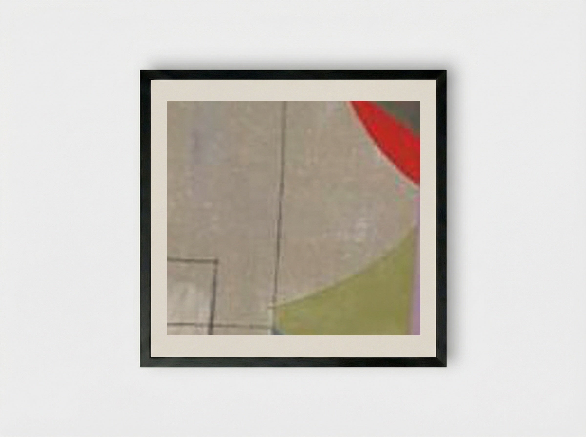 Feb 2-54 (Ben Nicholson) - Ben Nicholson - Framed Print Black