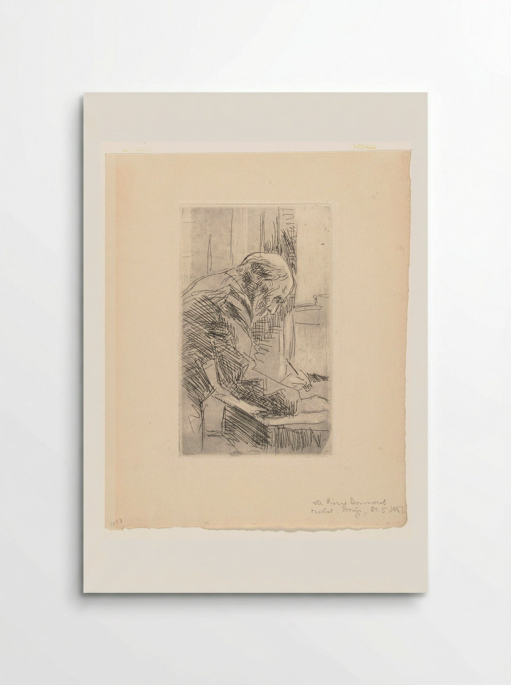 Portrait of Édouard Vuillard - Pierre Bonnard - Poster