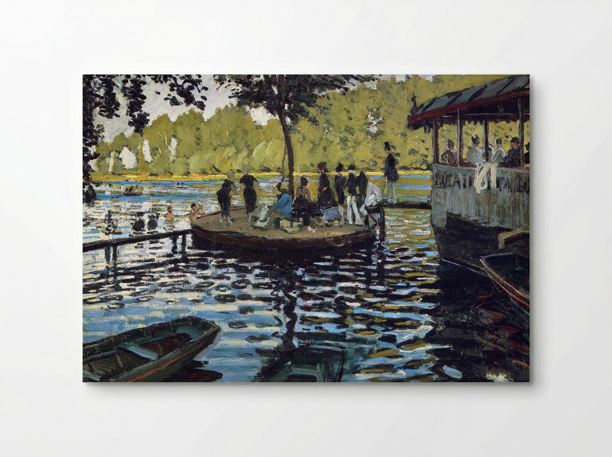 La Grenouillère - Claude Monet - Poster