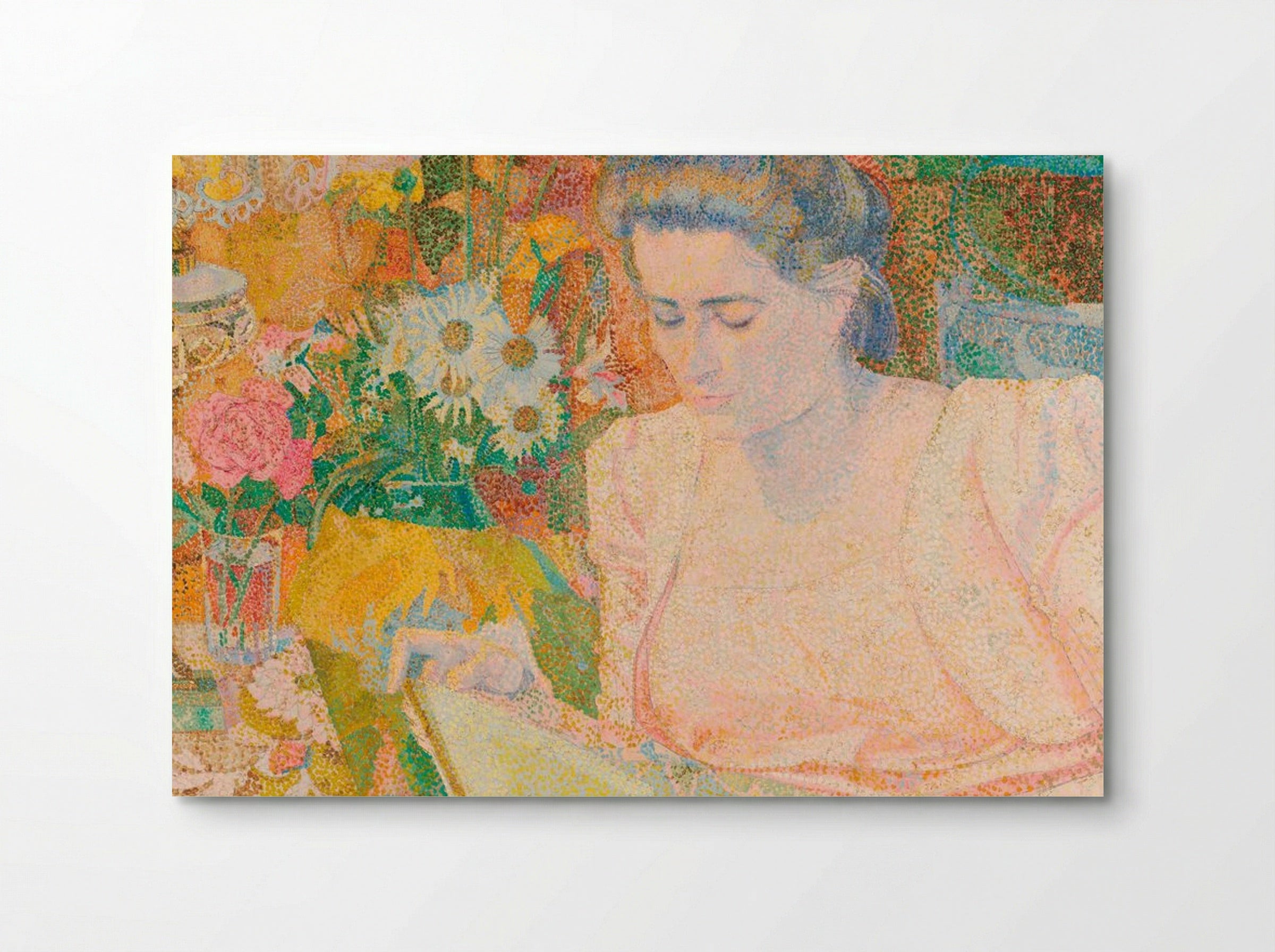Portrait of Mrs. Marie Jeannette de Lange - Jan Toorop - Poster