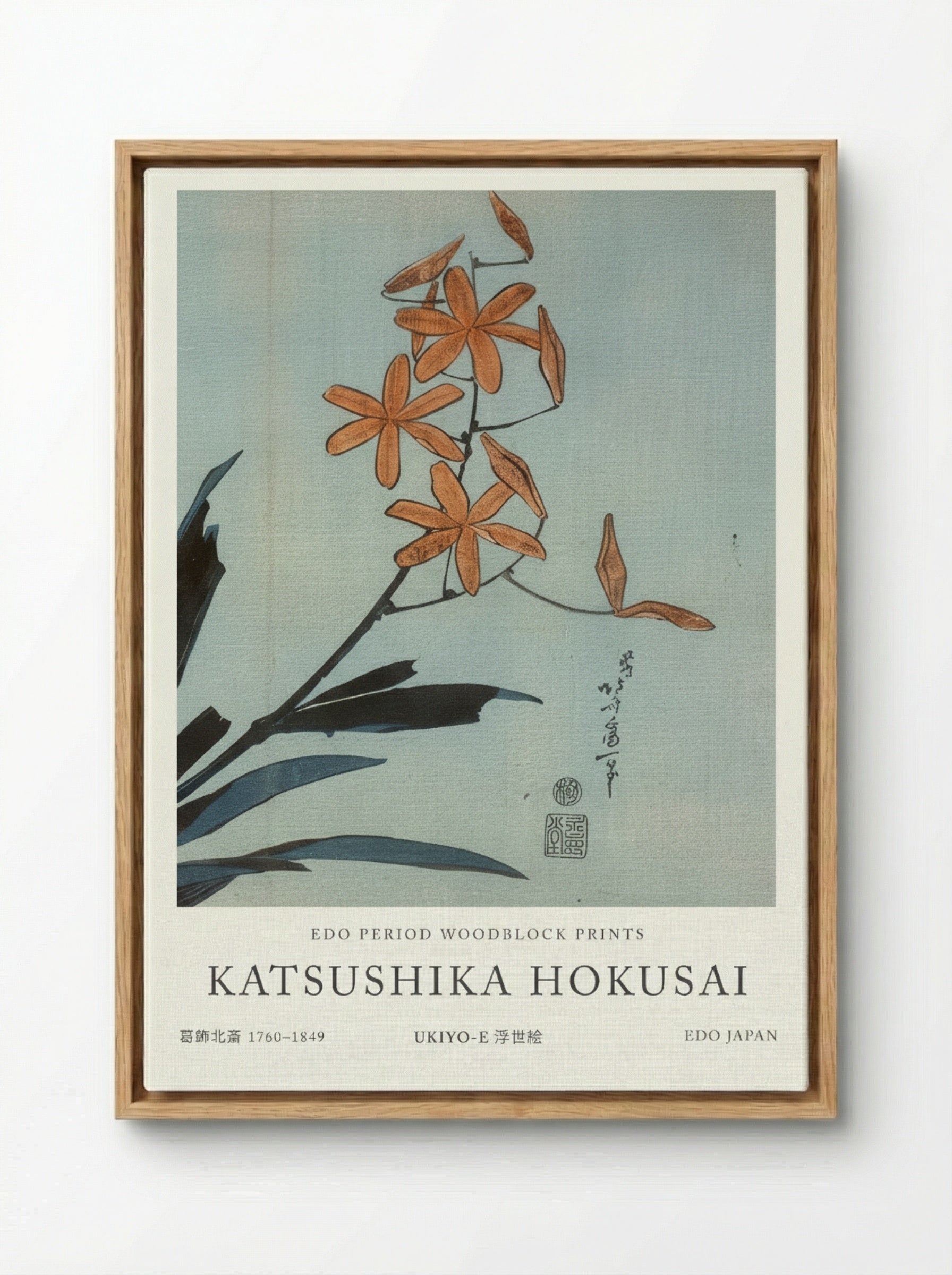 Orange Orchids – Fine Art Print