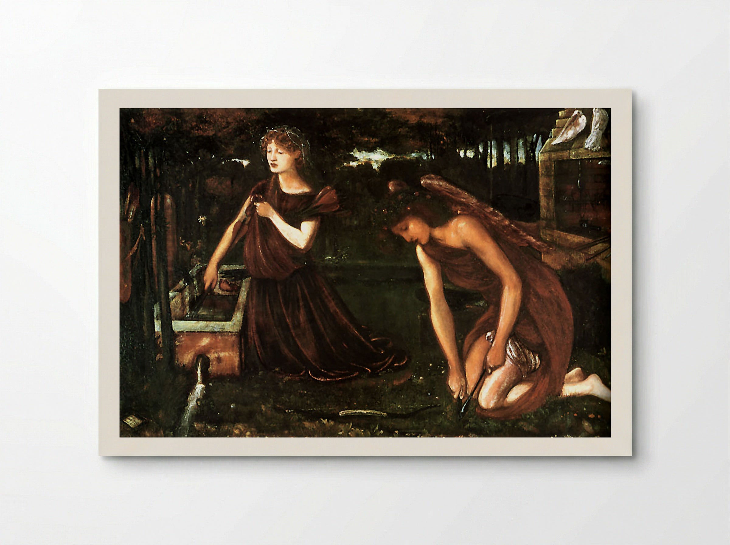 Cupid's Forge - Edward Burne-Jones - Poster
