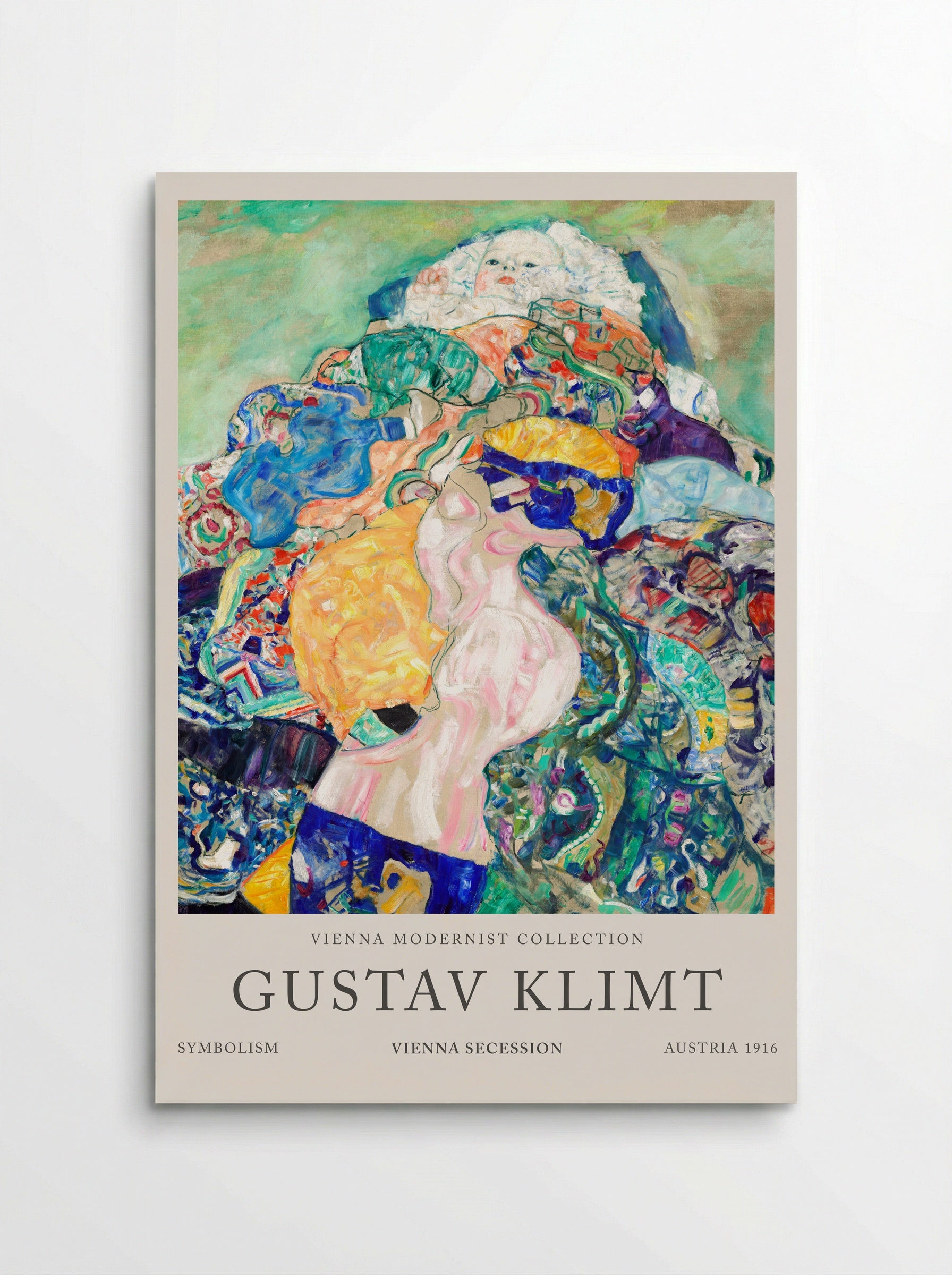 Baby (Cradle) - Gustav Klimt - Poster