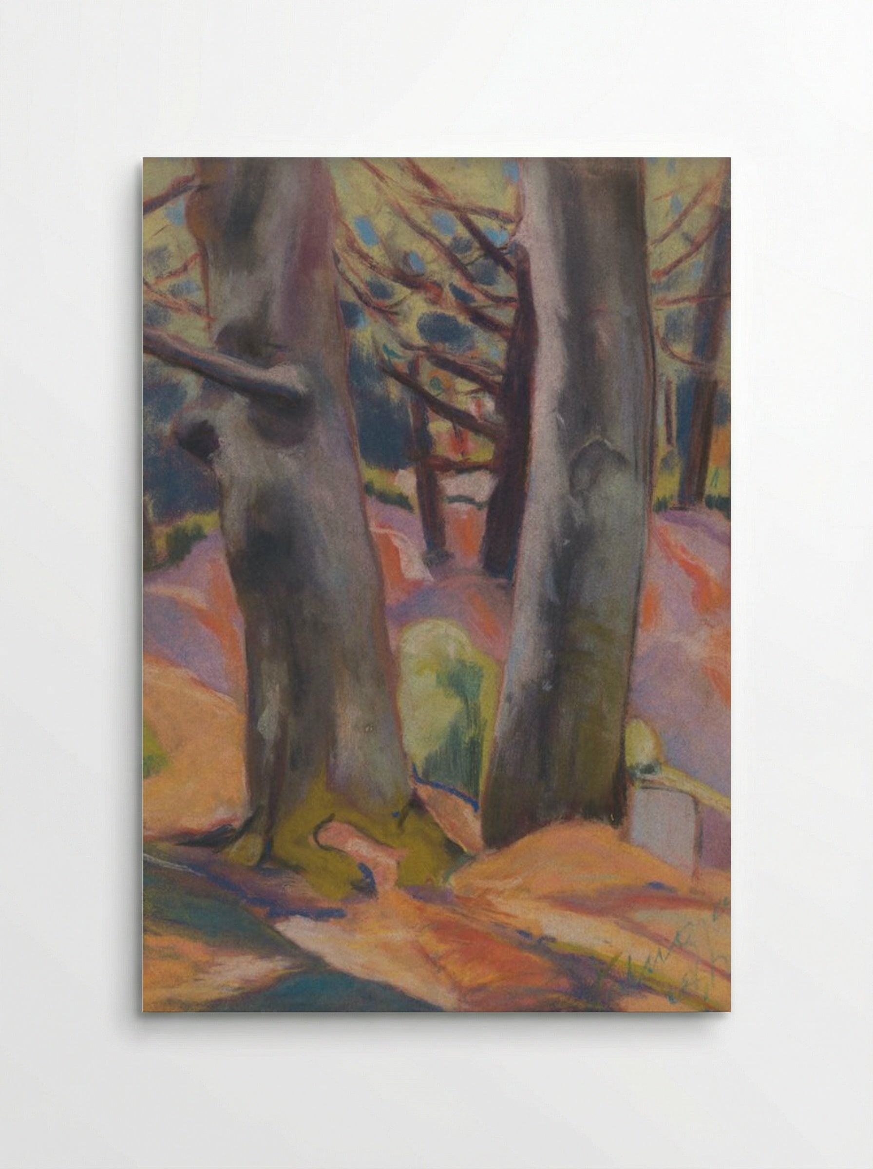 Study of Trees - Zolo Palugyay - Poster