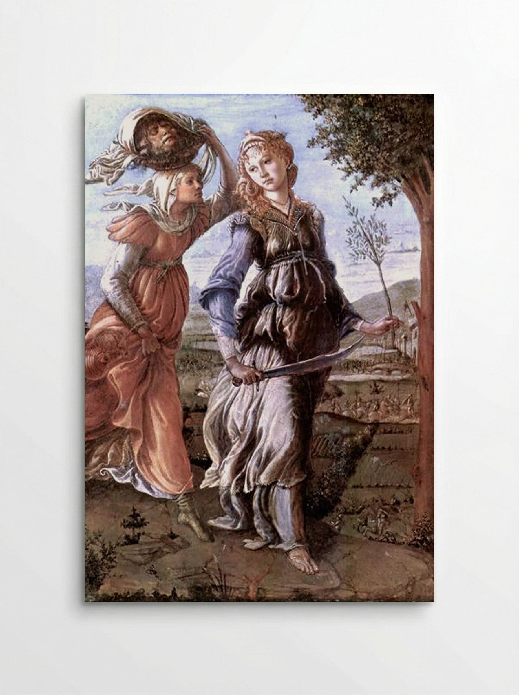 The Return of Judith to Bethulia - Sandro Botticelli - Poster