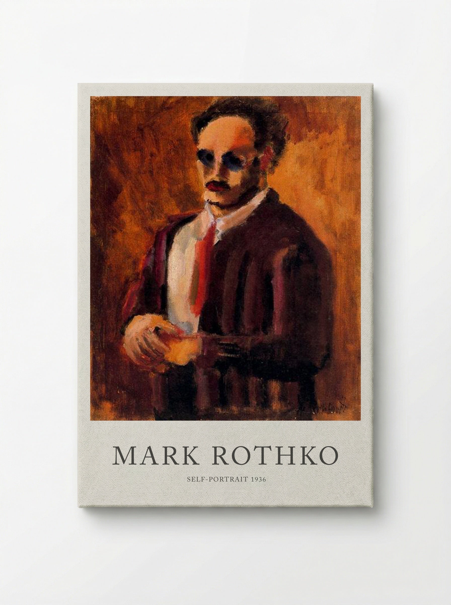 Self-Portrait - Mark Rothko - Canvas