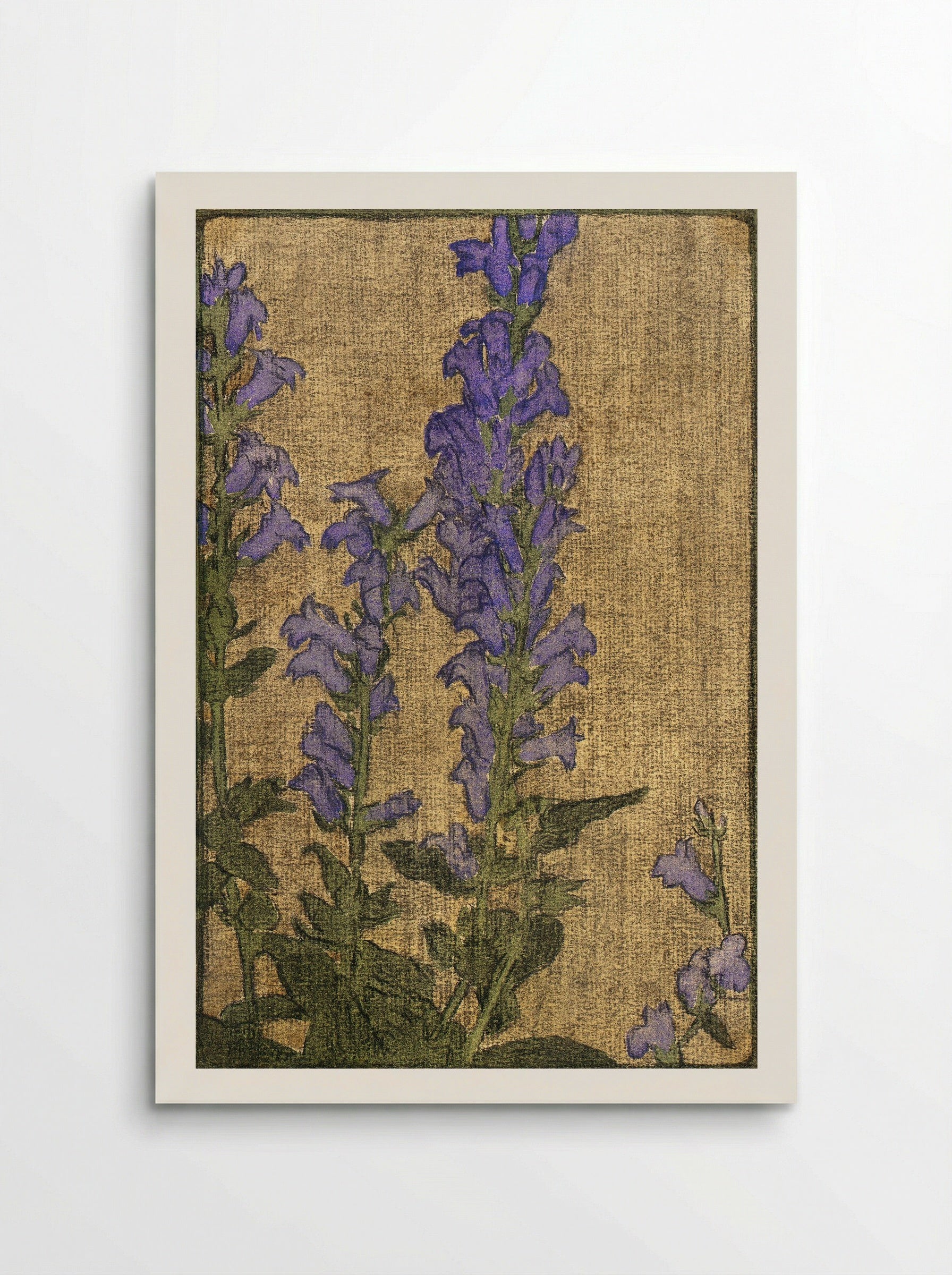 Delphinium (1915) - Hannah Borger Overbeck - Poster