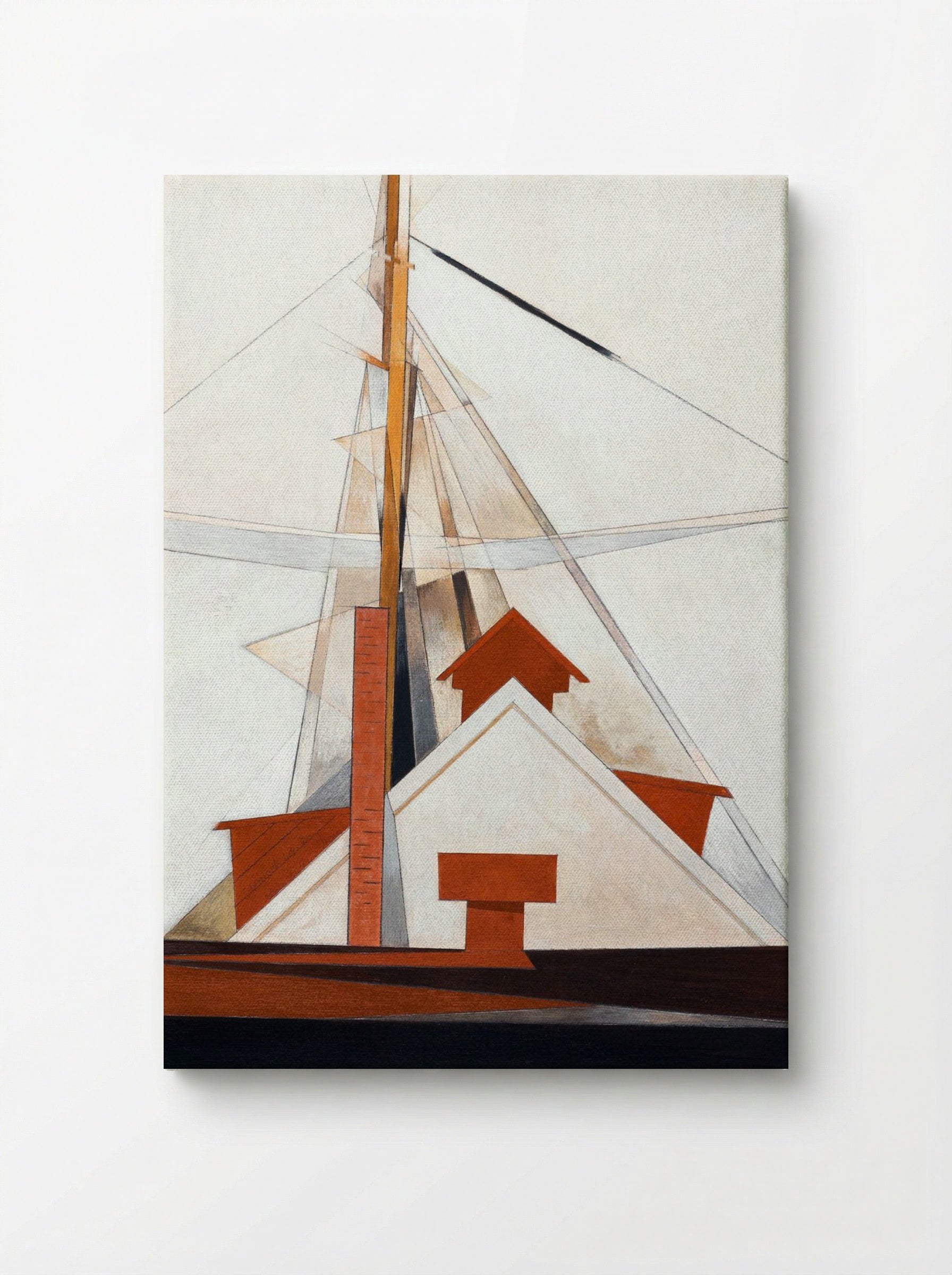 Masts - Charles Demuth - Canvas