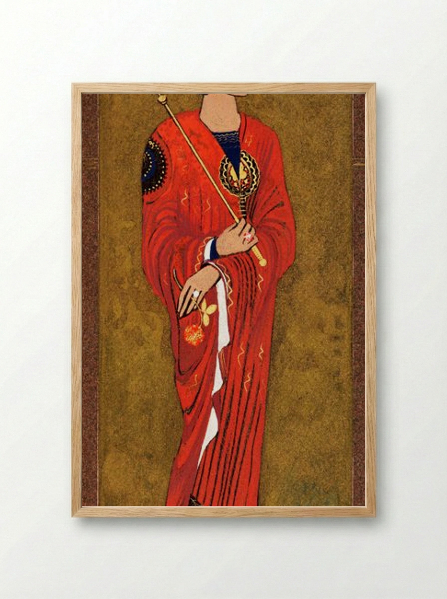 Ancient Egyptian Woman's Fashion - Fine Art Print - Framed Print Wood