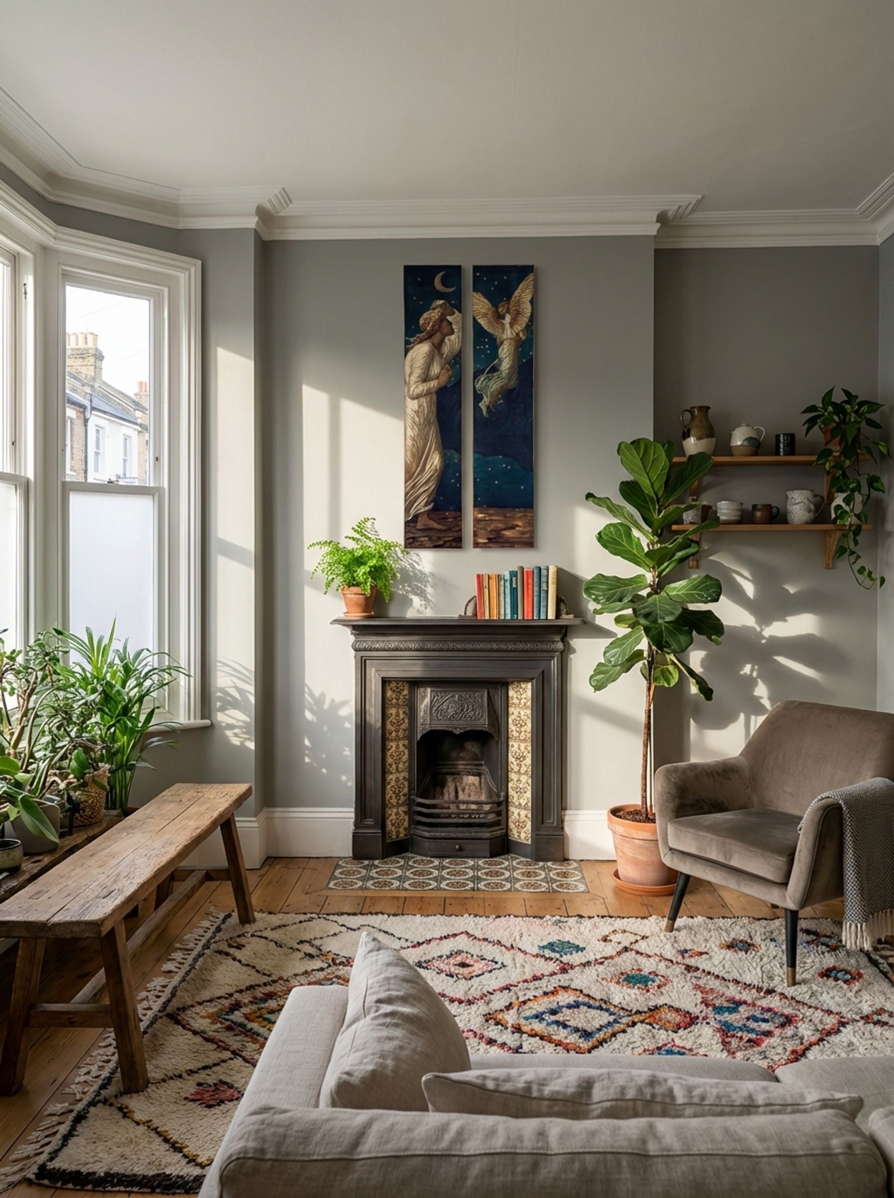 Cupid Flying Away from Psyche - Edward Burne-Jones - Lifestyle