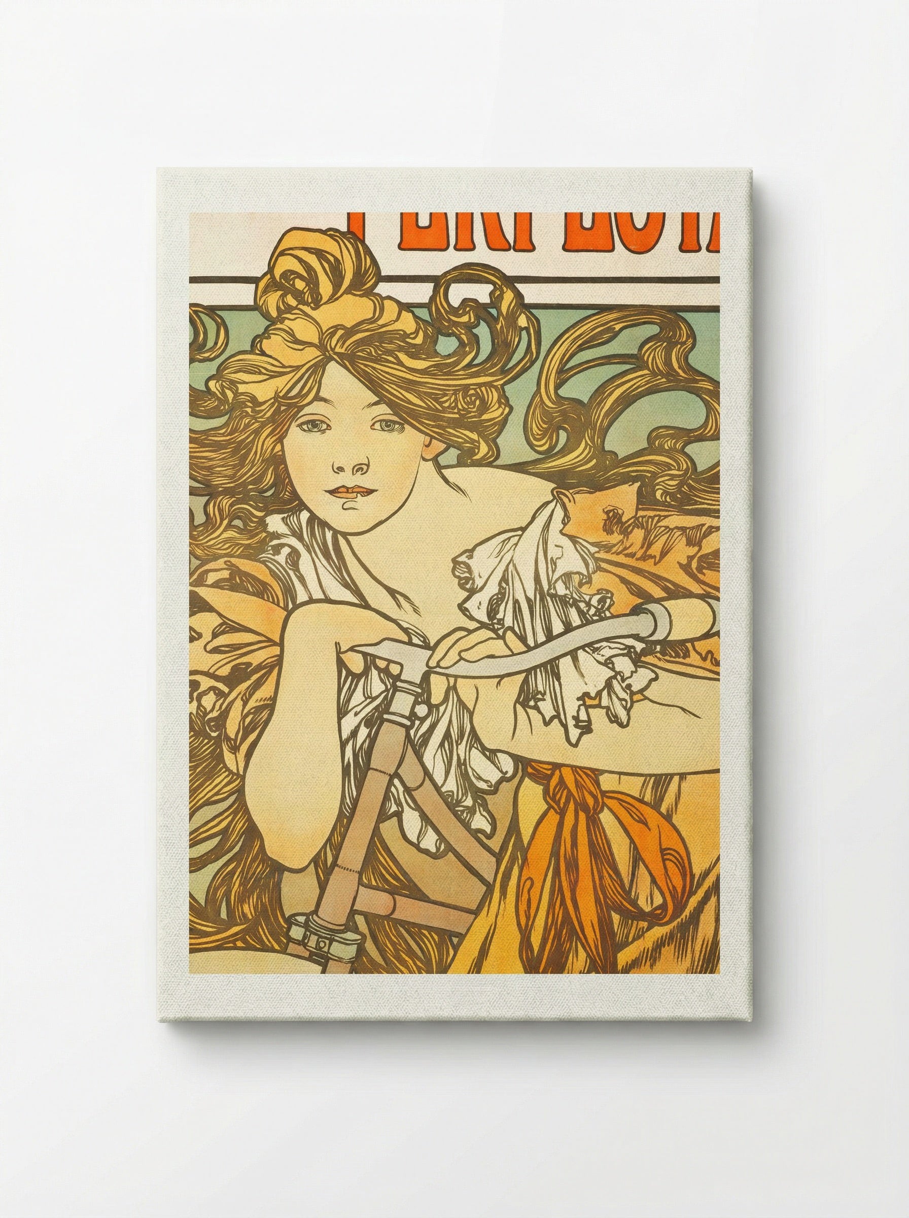 Cycles Perfecta - Alphonse Mucha - Canvas