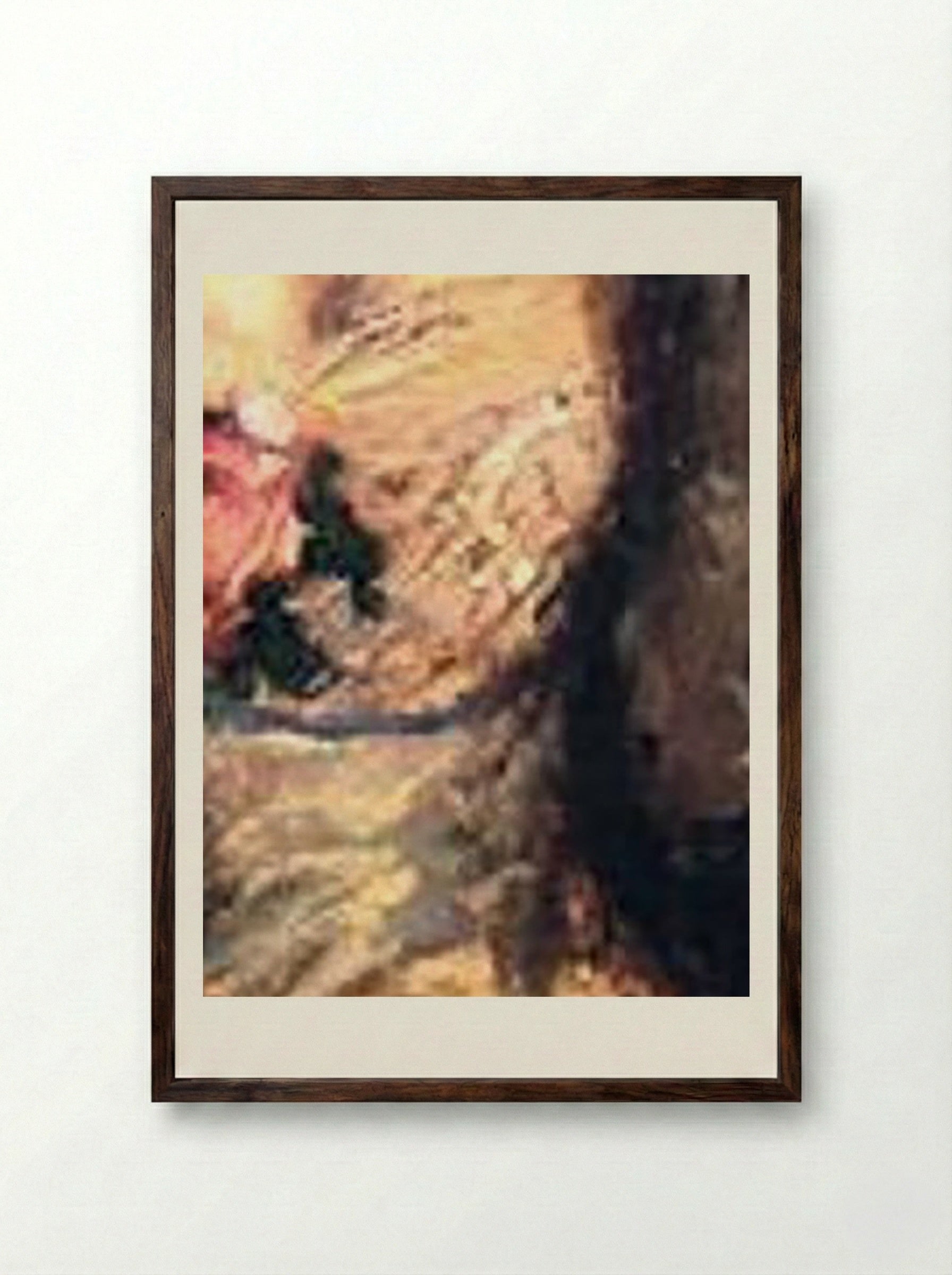 Misia - Pierre Bonnard - Framed Print Dark Wood