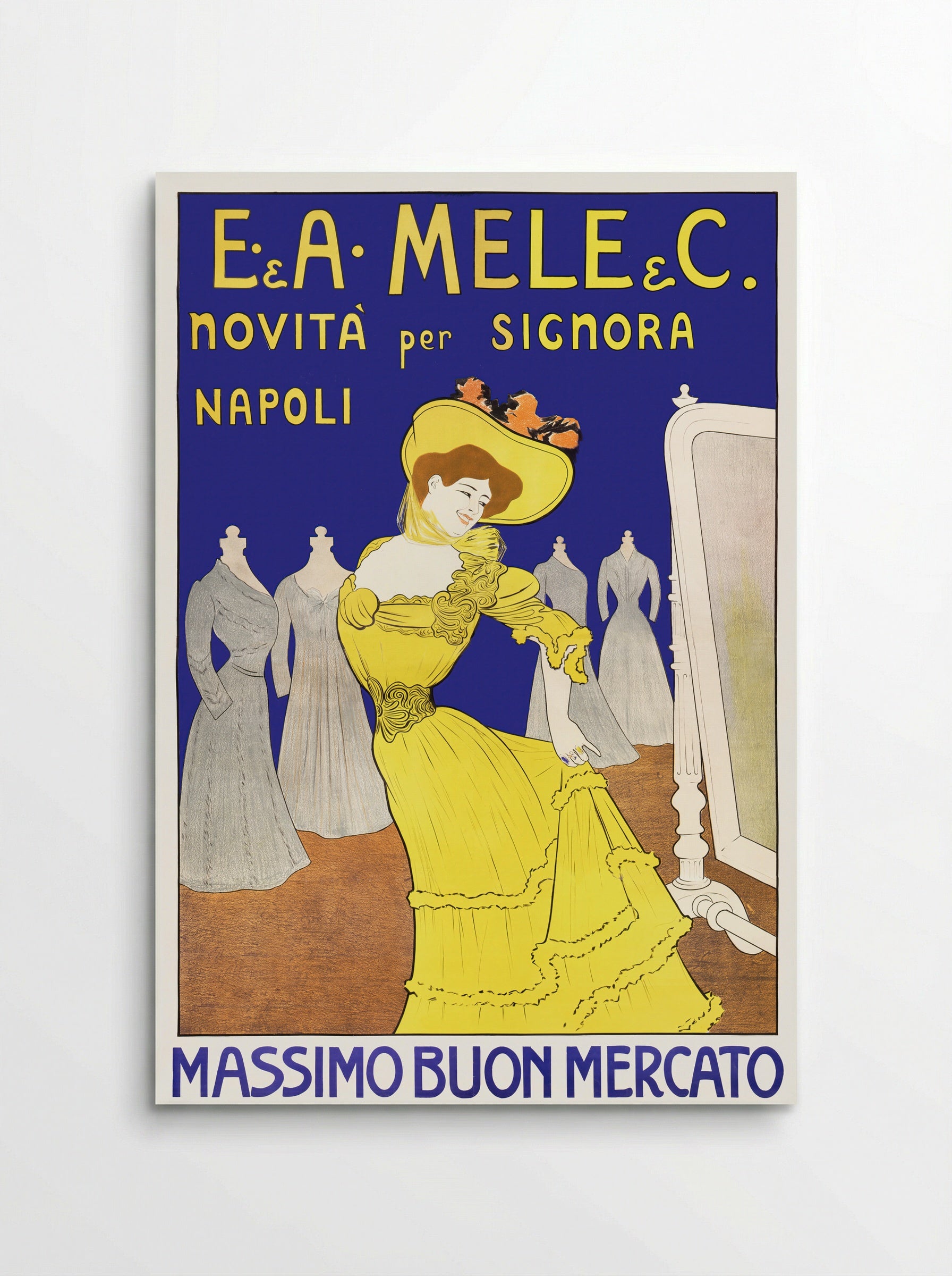 E. & A. Mele & C. - Novita per Signora - Leonetto Cappiello - Poster
