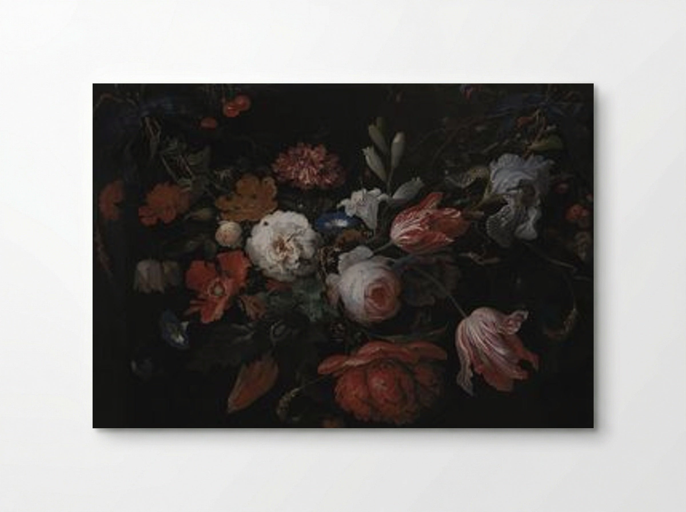 A Garland of Flowers - Abraham Mignon - Poster