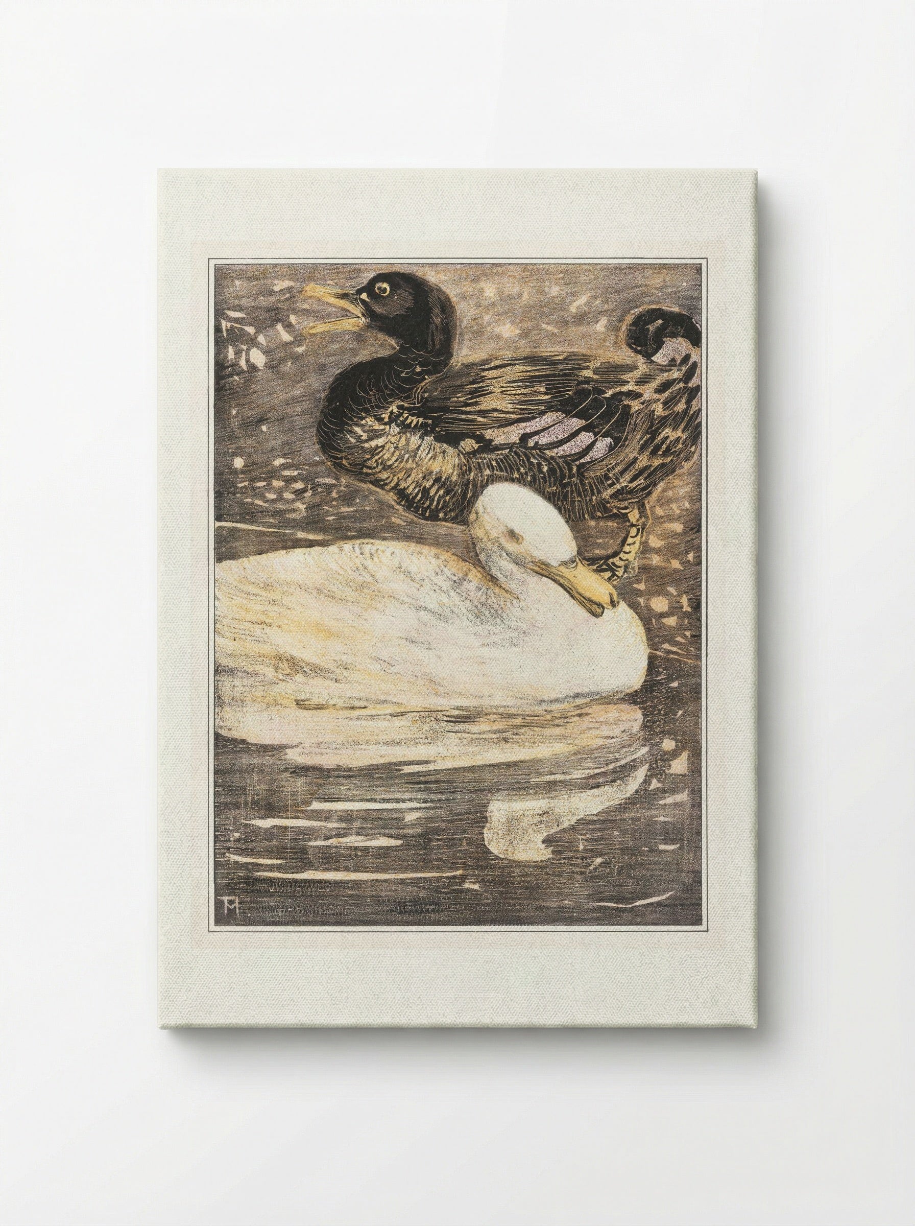 Two Ducks - Theo van Hoytema - Canvas