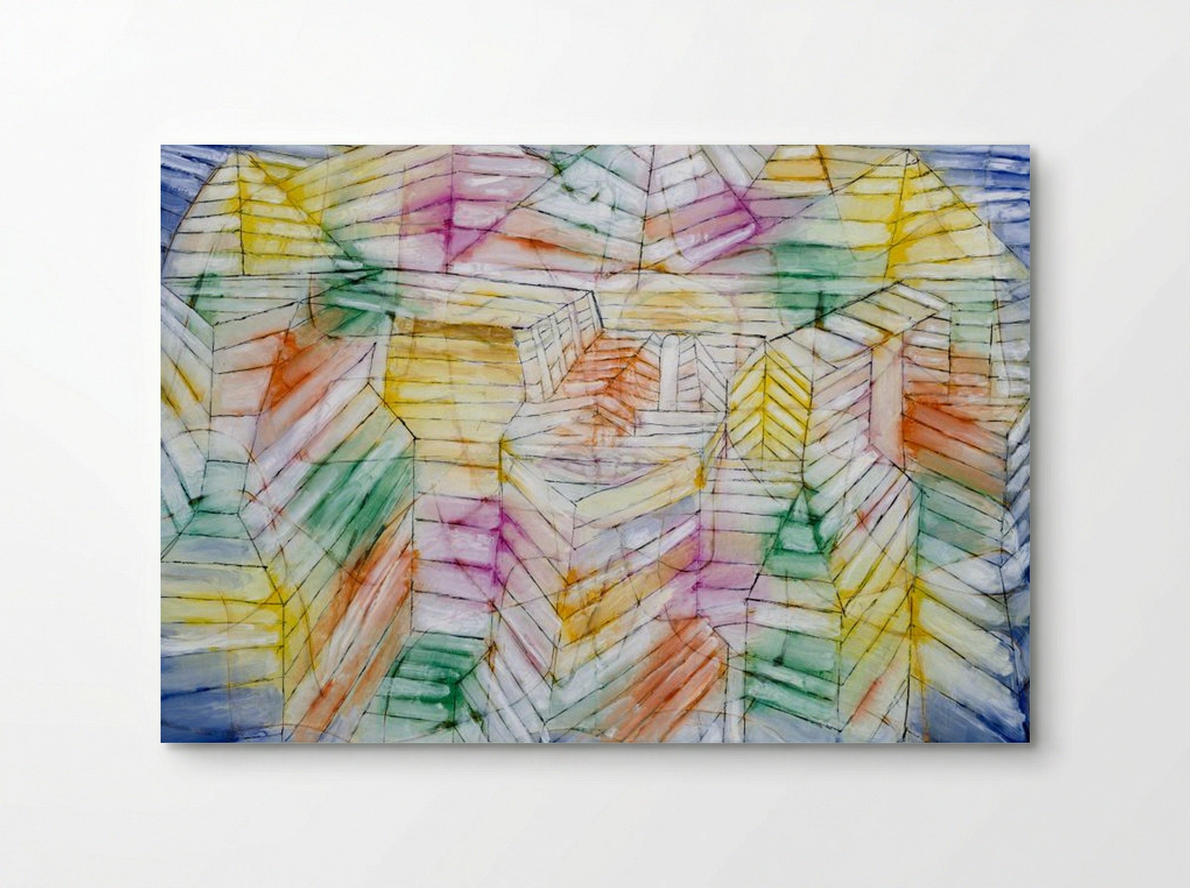 Theater, Mountain, Construction - Paul Klee - Poster