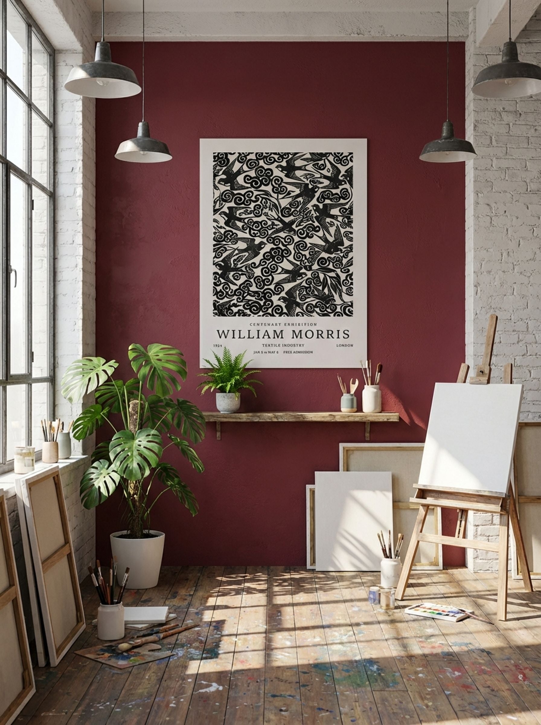 Swallow Flight Tapestry - William Morris Collection