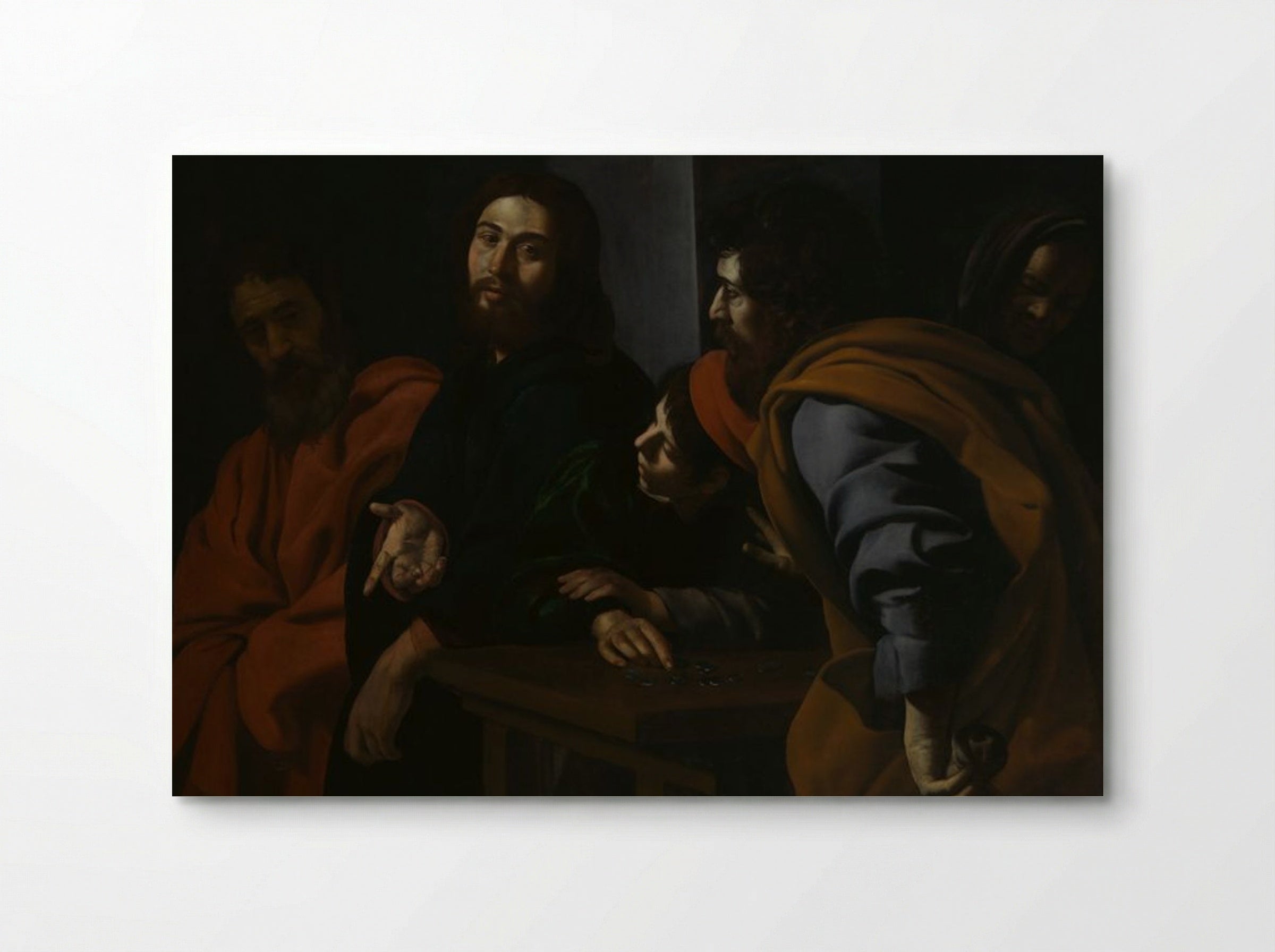 The Calling of Saint Matthew - Giovanni Battista Caracciolo - Poster