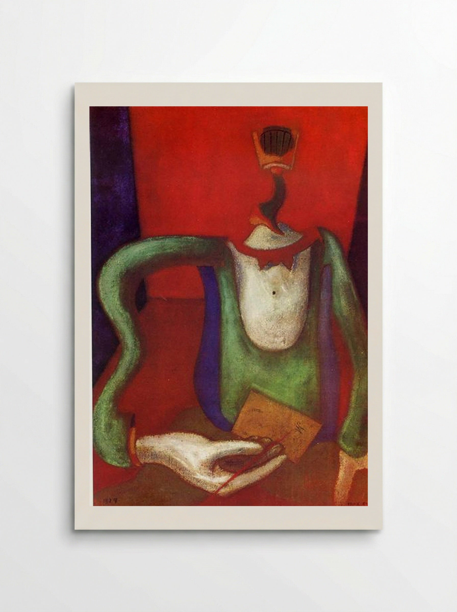 The Letter - Max Ernst - Poster