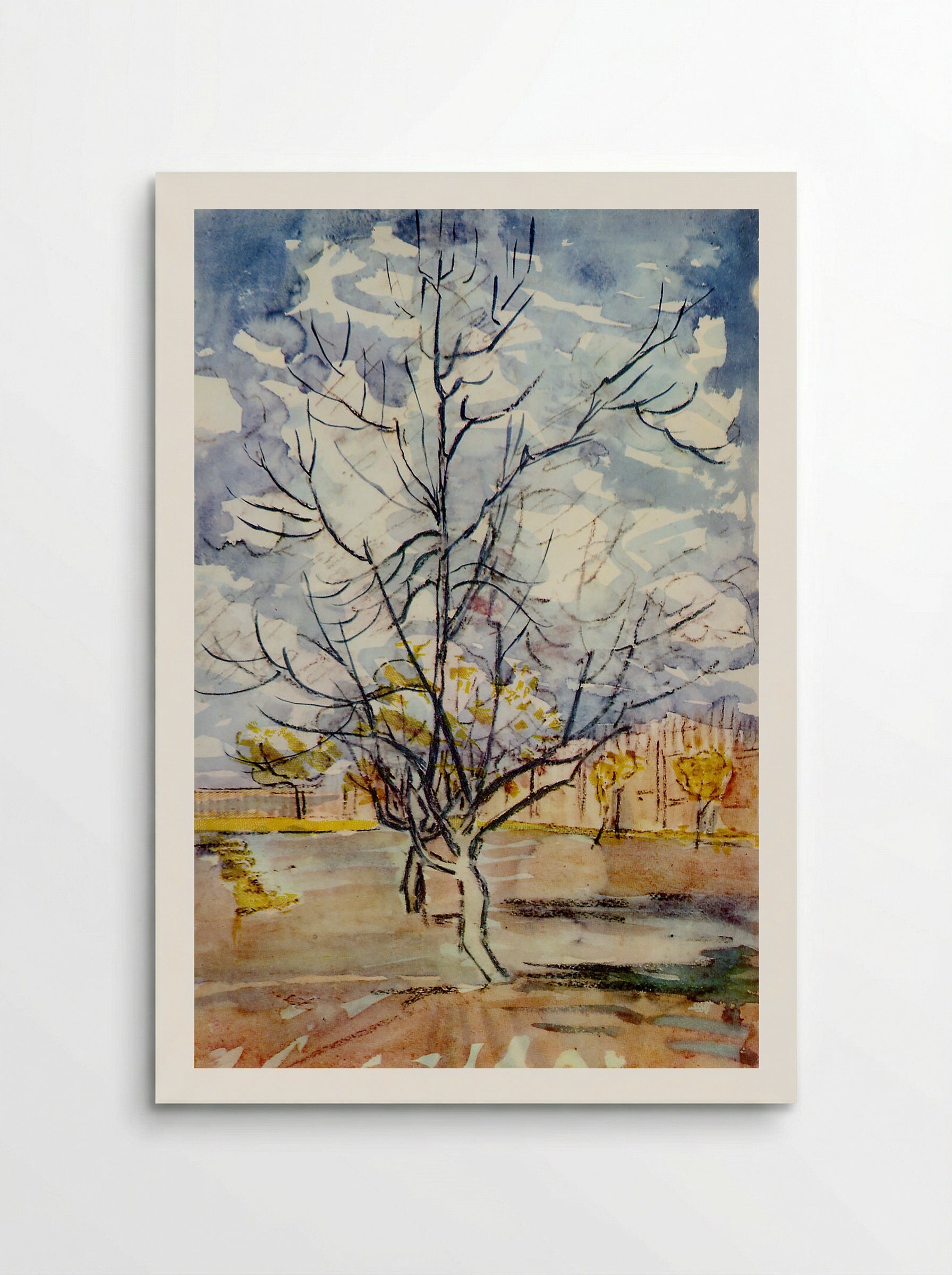 Pink Peach Trees - Fine Art Print - Poster