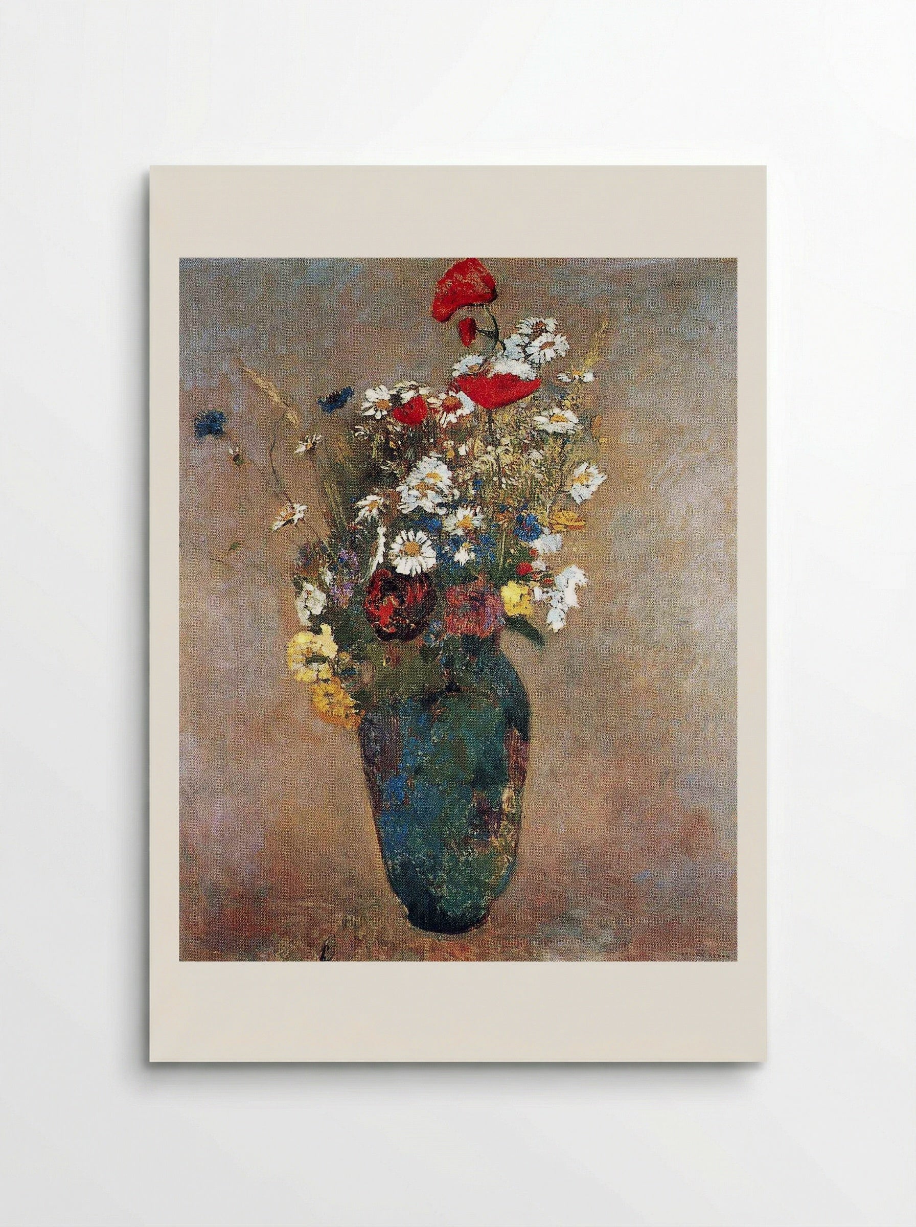 Vase of Flowers - Odilon Redon - Poster