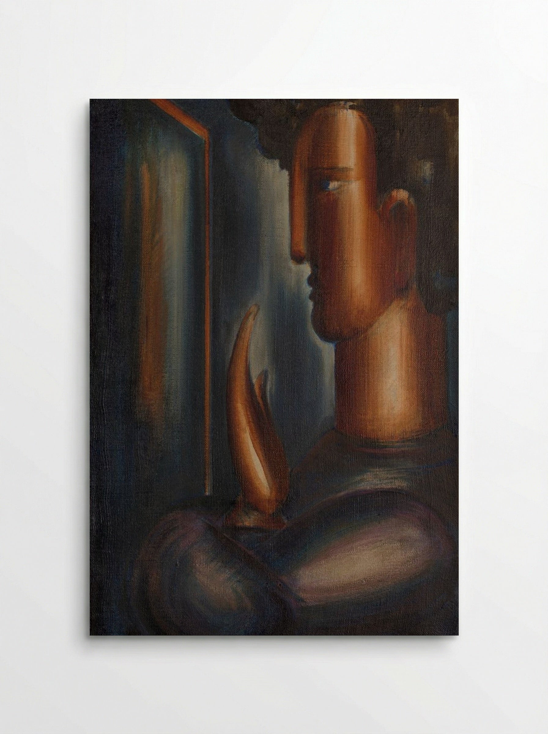 Before the Mirror - Oskar Schlemmer - Poster