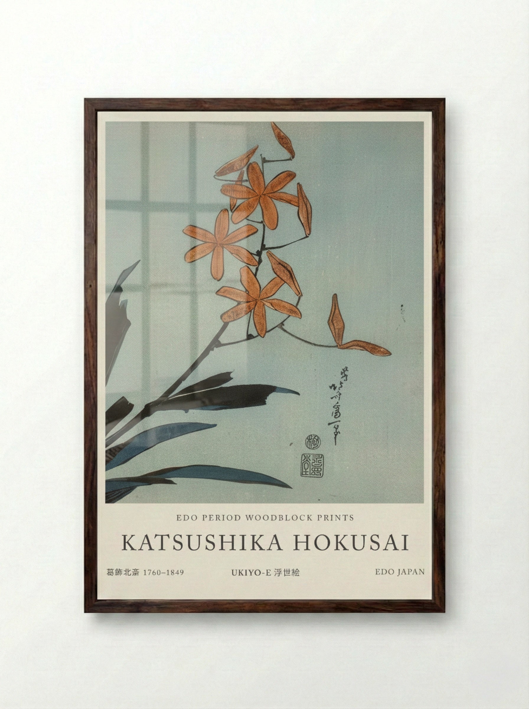 Orange Orchids – Fine Art Print