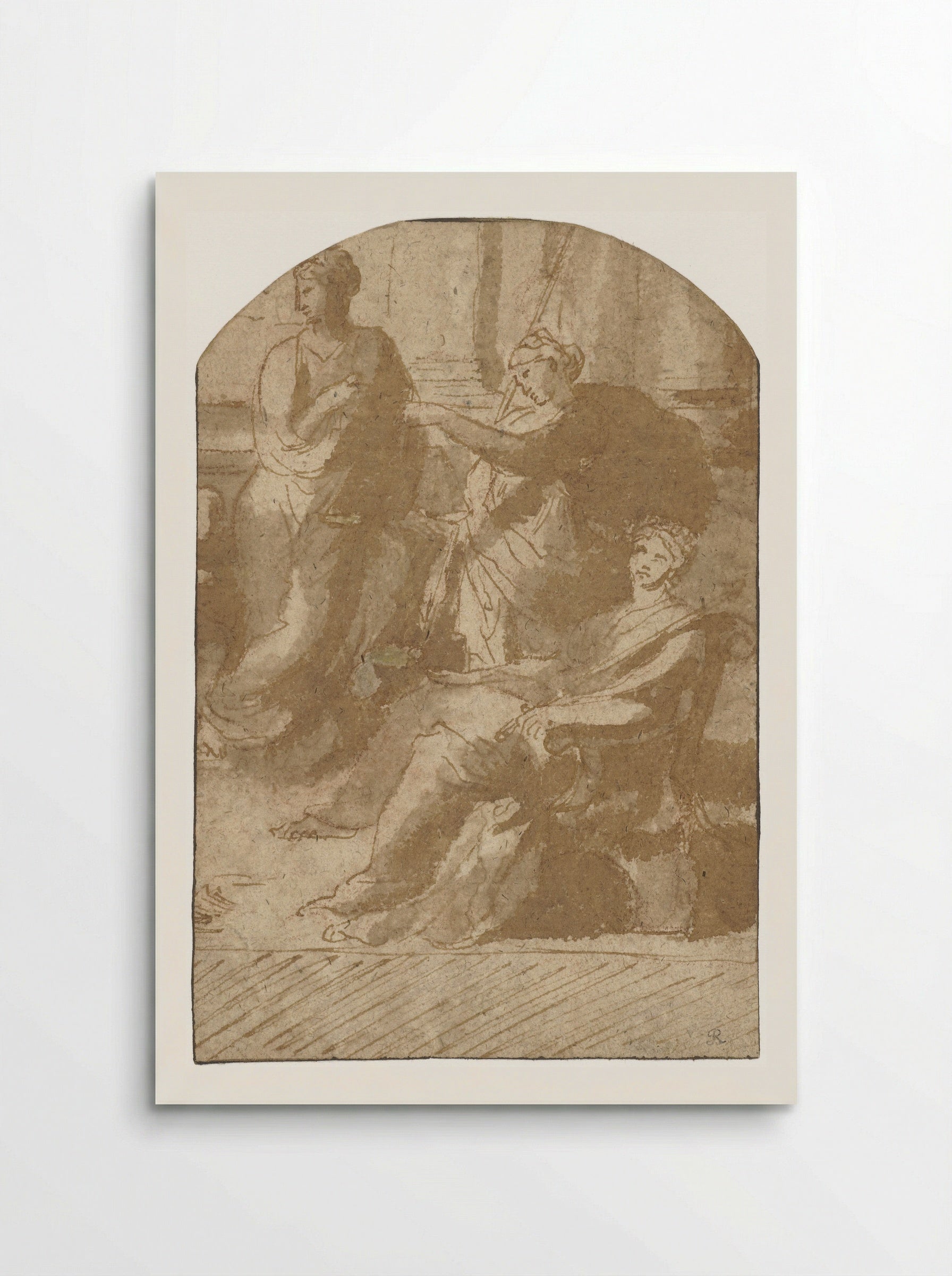 Allegory of Justice - Nicolas Poussin - Poster