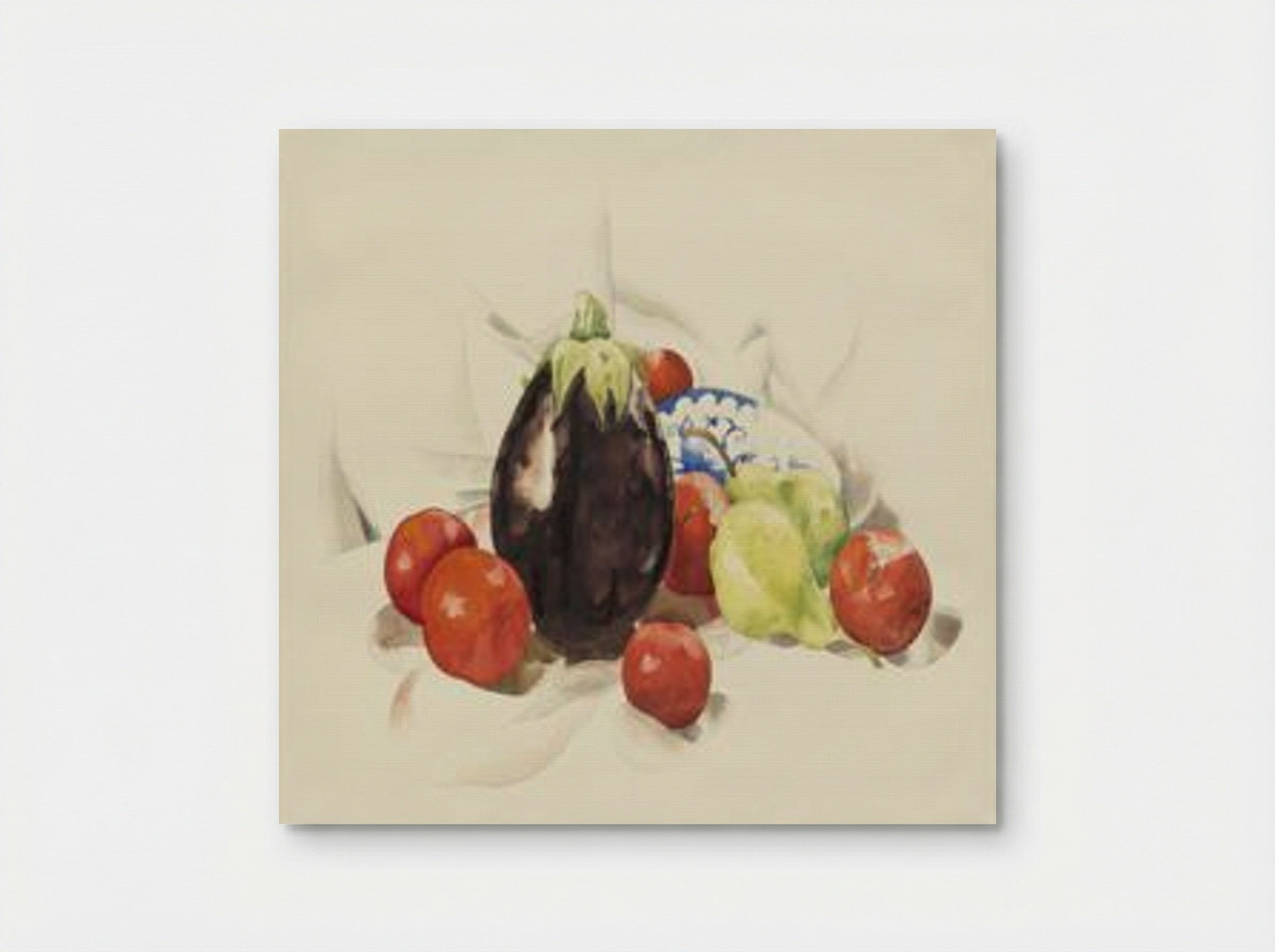 Eggplant and Tomatoes - Charles Demuth - Poster