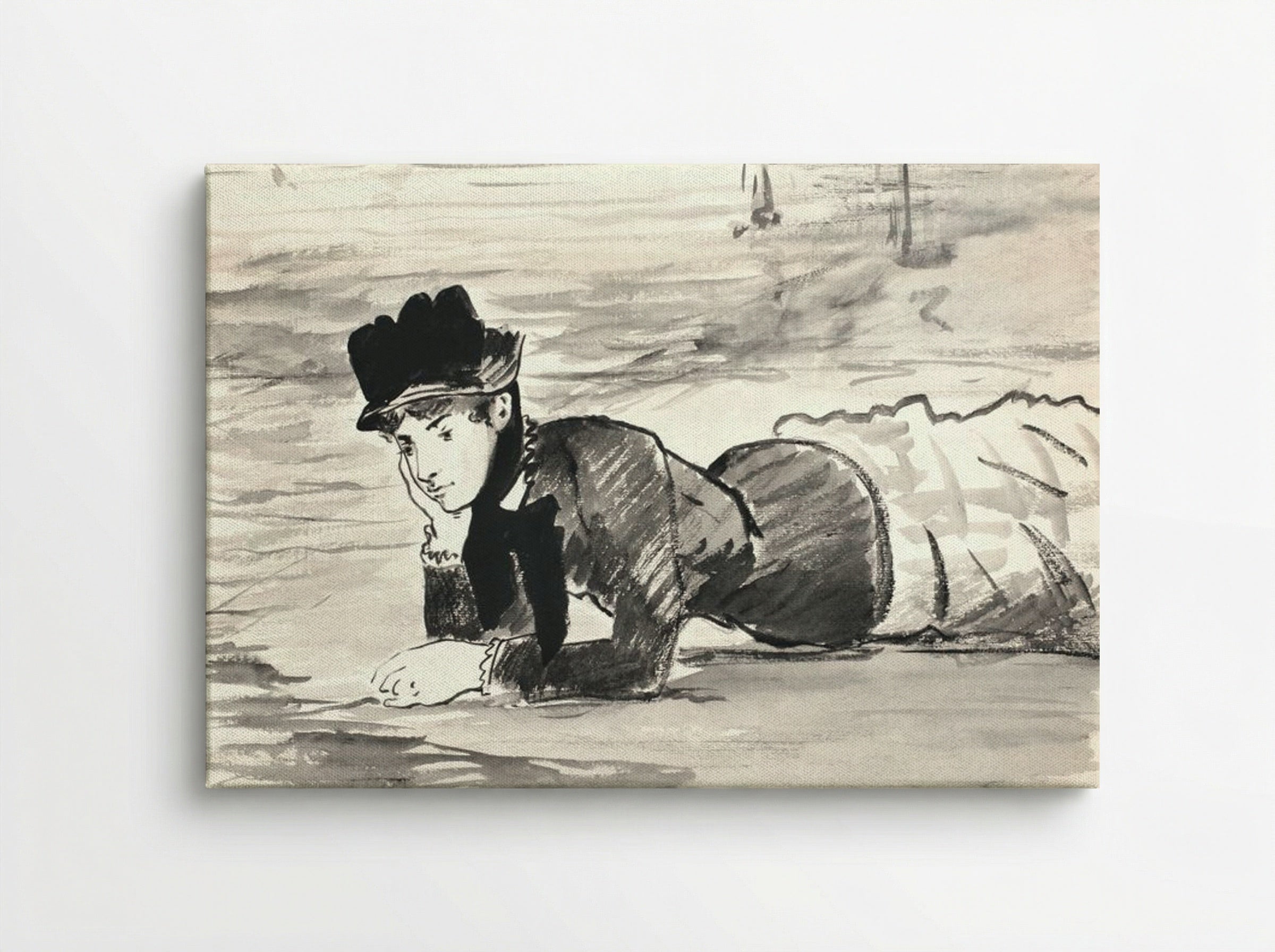 Annabel Lee - Édouard Manet - Canvas