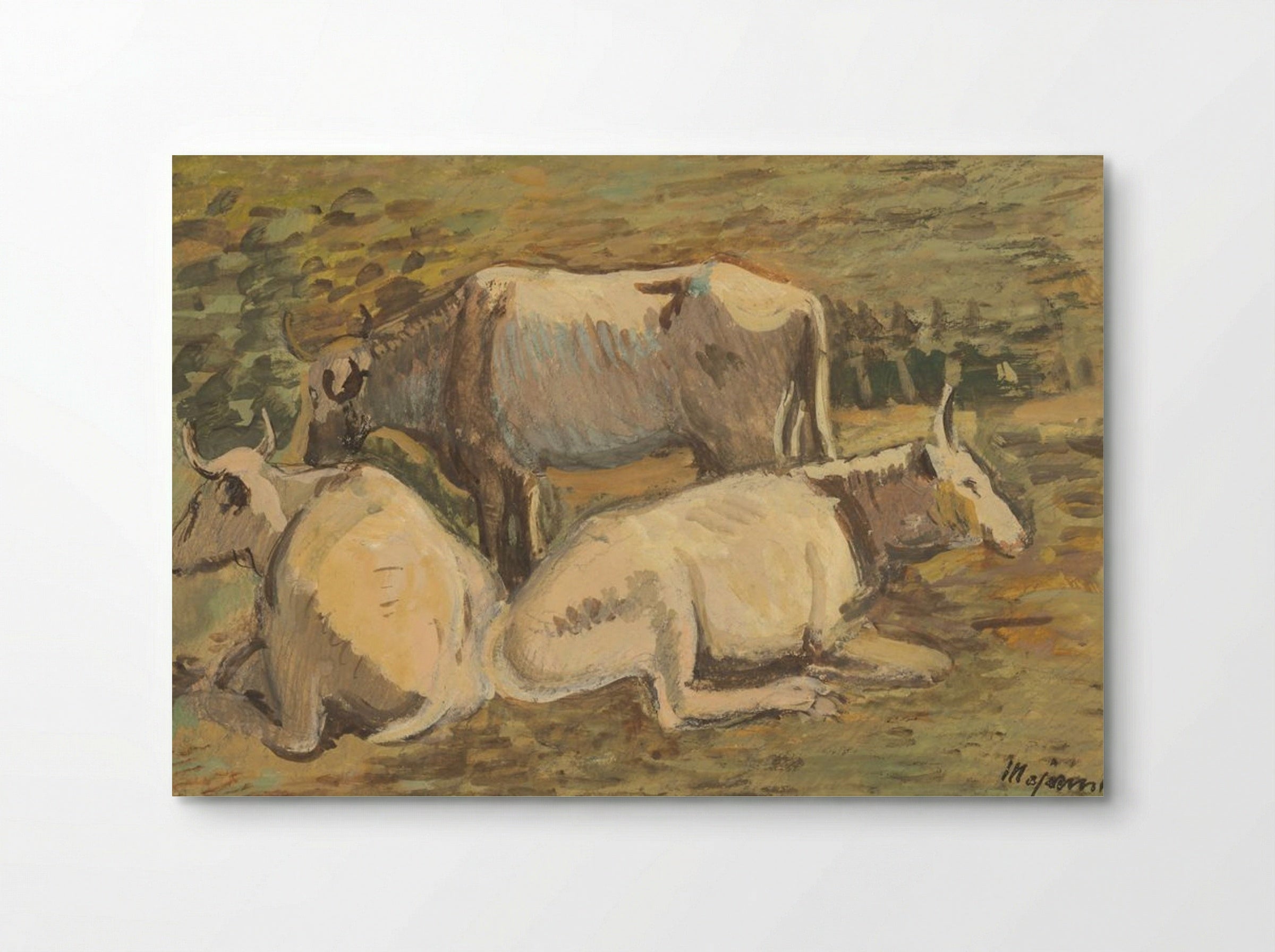 Cows - Cyprián Majerník - Poster