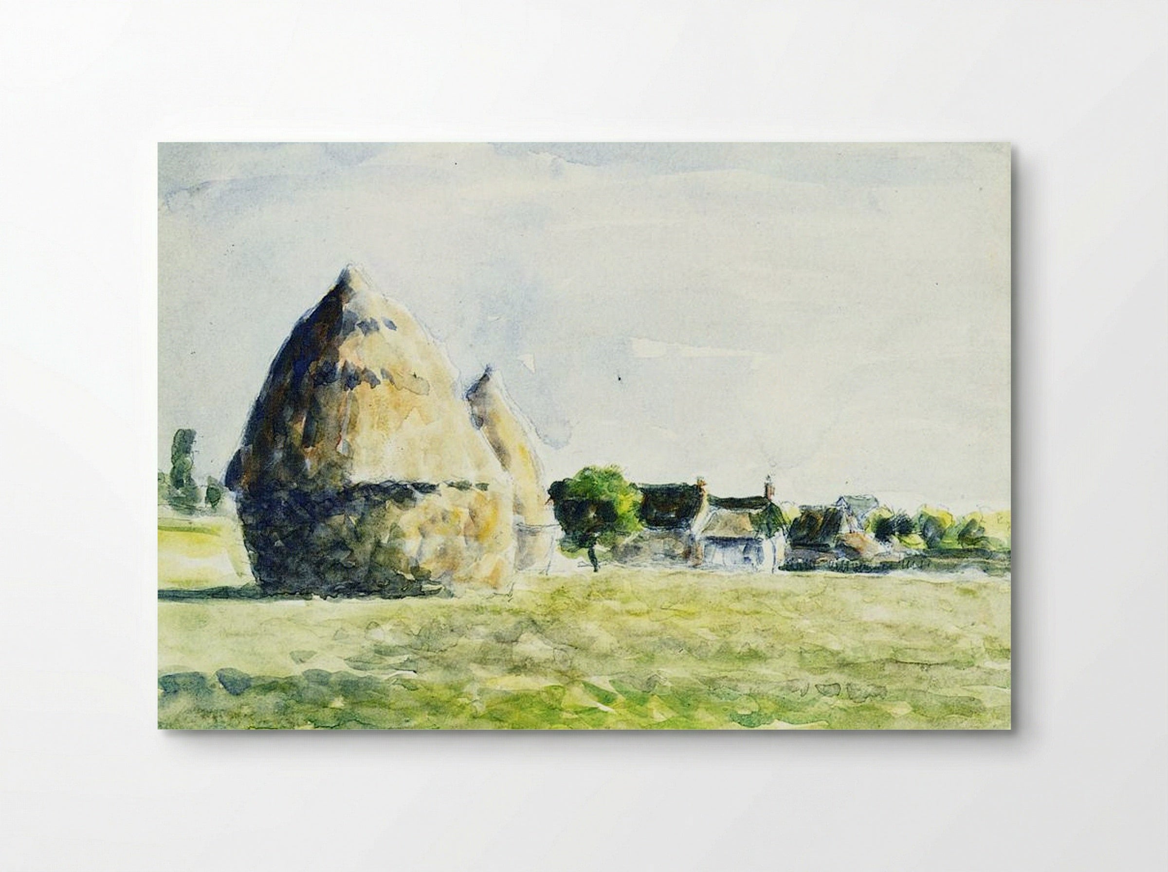 Haystacks, Eragny - Camille Pissarro - Poster
