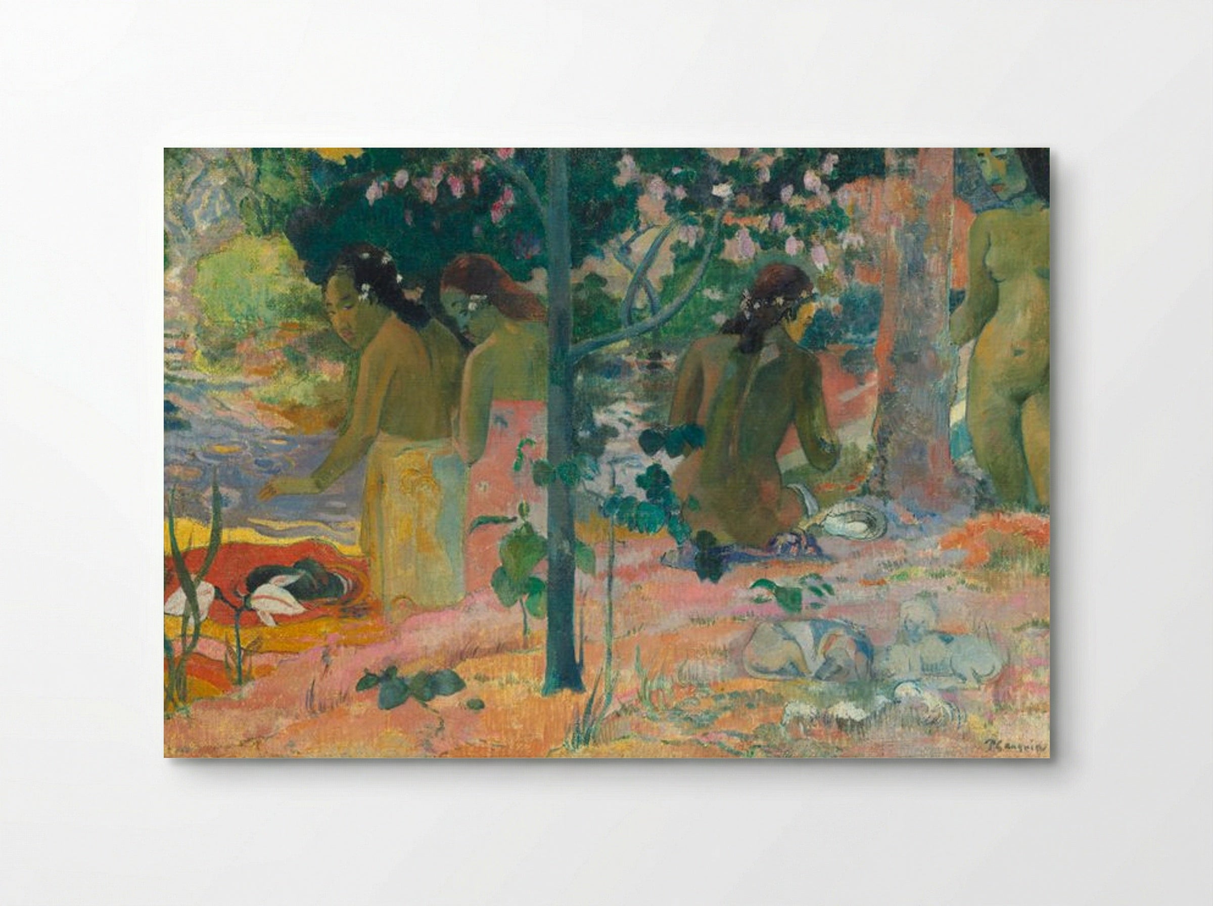 The Bathers - Paul Gauguin - Poster